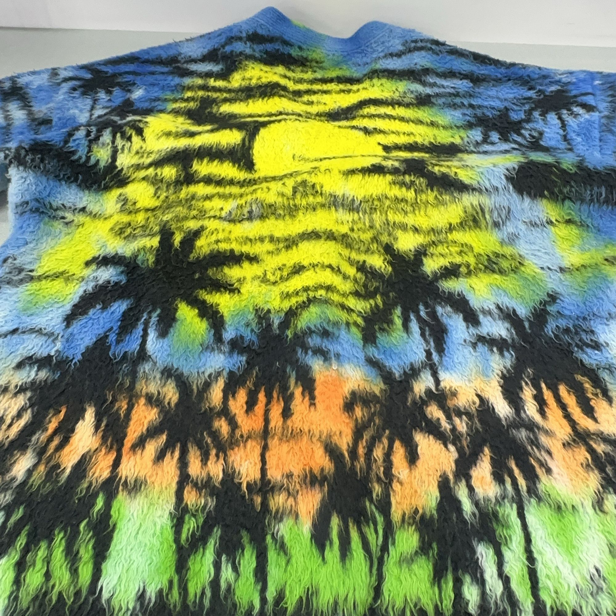 Celine Celine Sunset Palm Pattern Cardigan Size M Size US M / EU 48-50 / 2 - 12 Thumbnail