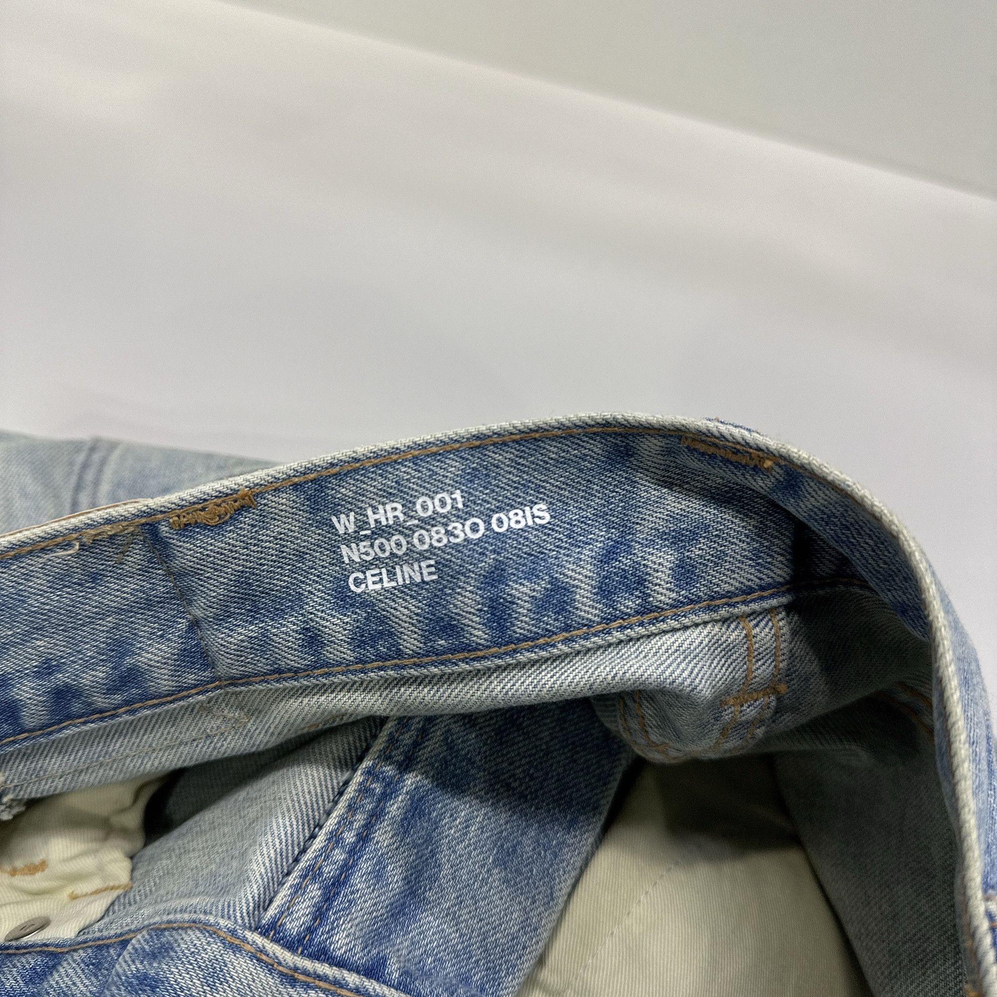 Celine Celine Light Wash Denim Jeans Size 26 Size 26" / US 2 / IT 38 - 3 Thumbnail