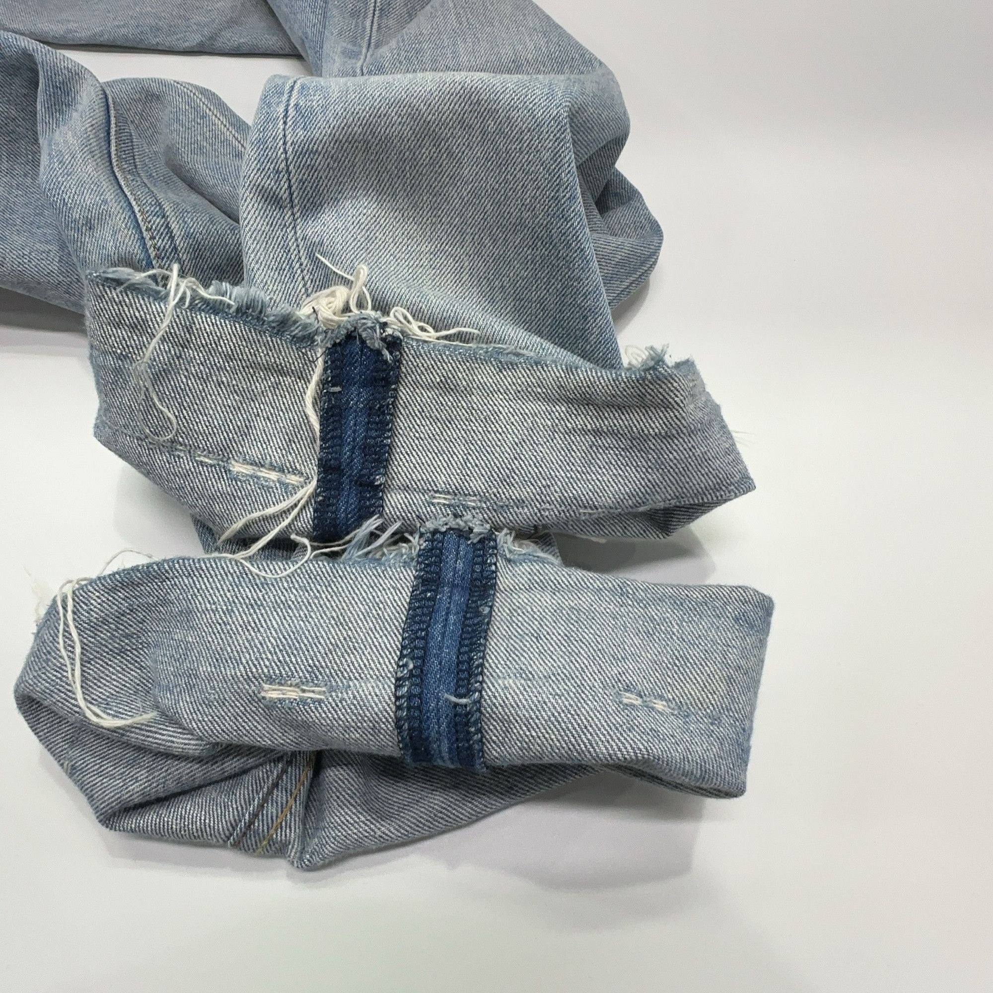 Celine Celine Distressed Raw Hem Jeans Size 32 Size US 32 / EU 48 - 5 Thumbnail