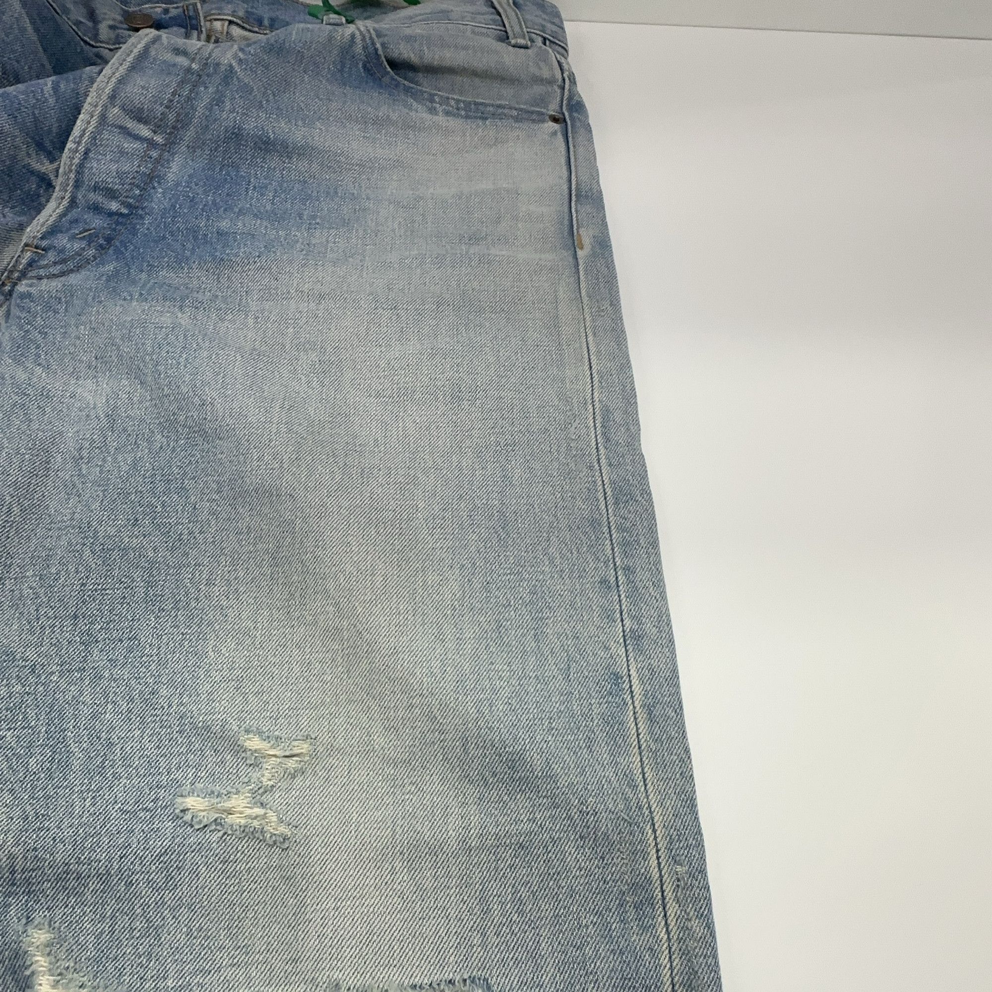 Celine Celine Distressed Raw Hem Jeans Size 32 Size US 32 / EU 48 - 6 Thumbnail