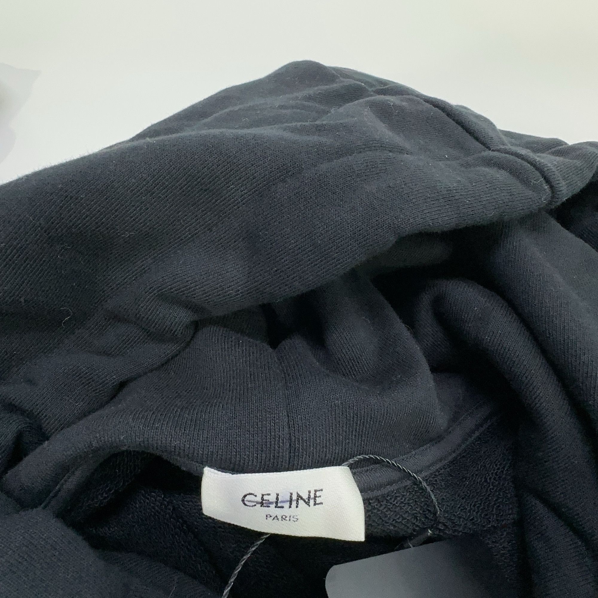 Celine Celine Rhinestone Logo Hoodie Size M Size US M / EU 48-50 / 2 - 6 Thumbnail