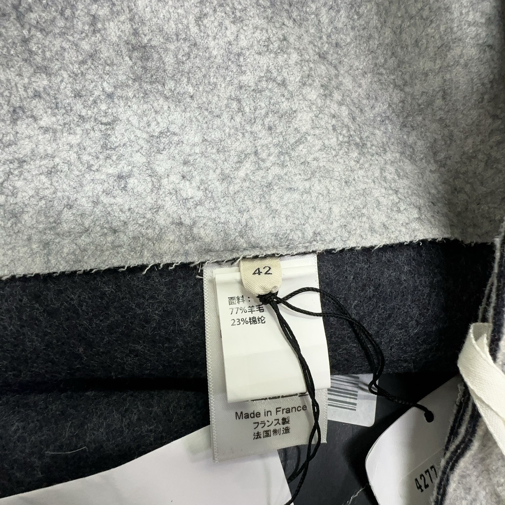 Celine Celine Wool Blend Wrap Skirt Size 42 Size 30" / US 8 / IT 44 - 3 Thumbnail