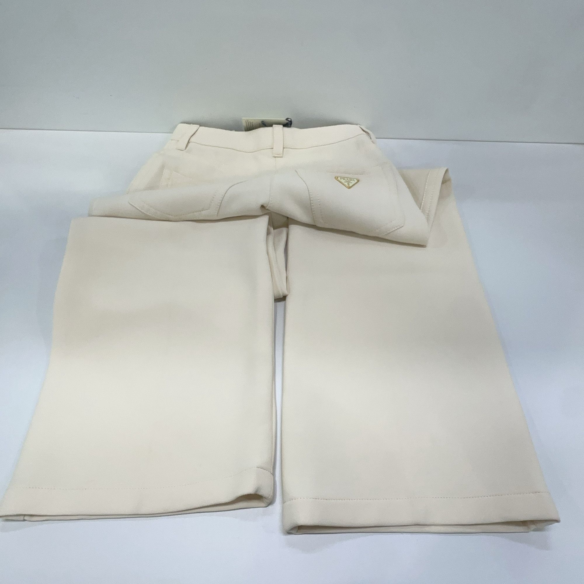 Prada Prada Ivory Wool Pants Size 36 Size 25" / US 0 / IT 36 - 11 Thumbnail