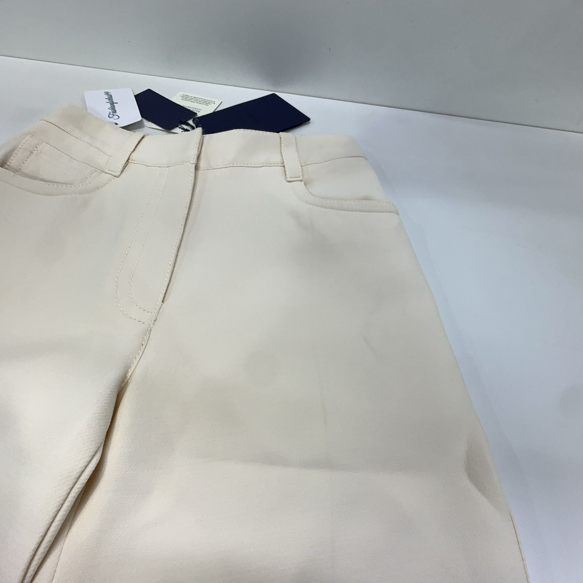 Prada Prada Ivory Wool Pants Size 36 Size 25" / US 0 / IT 36 - 8 Thumbnail
