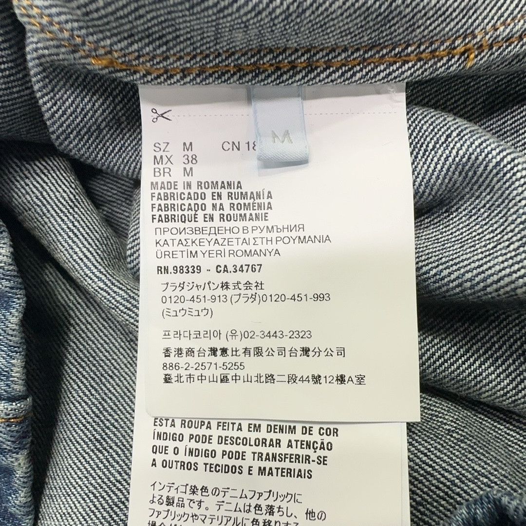 Prada Prada Denim Button Up Shirt Size M Size US M / EU 48-50 / 2 - 4 Thumbnail