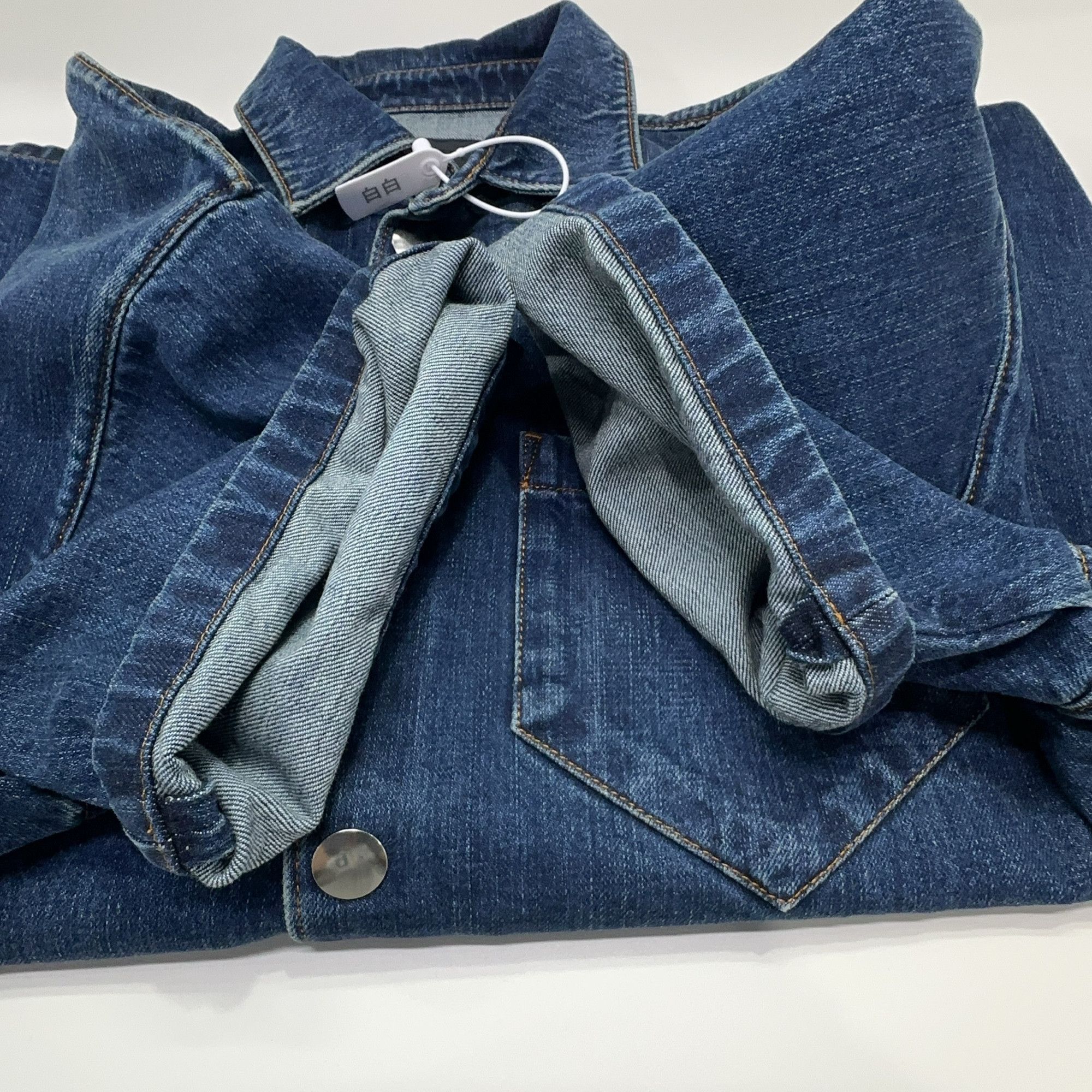 Prada Prada Denim Button Up Shirt Size M Size US M / EU 48-50 / 2 - 8 Thumbnail