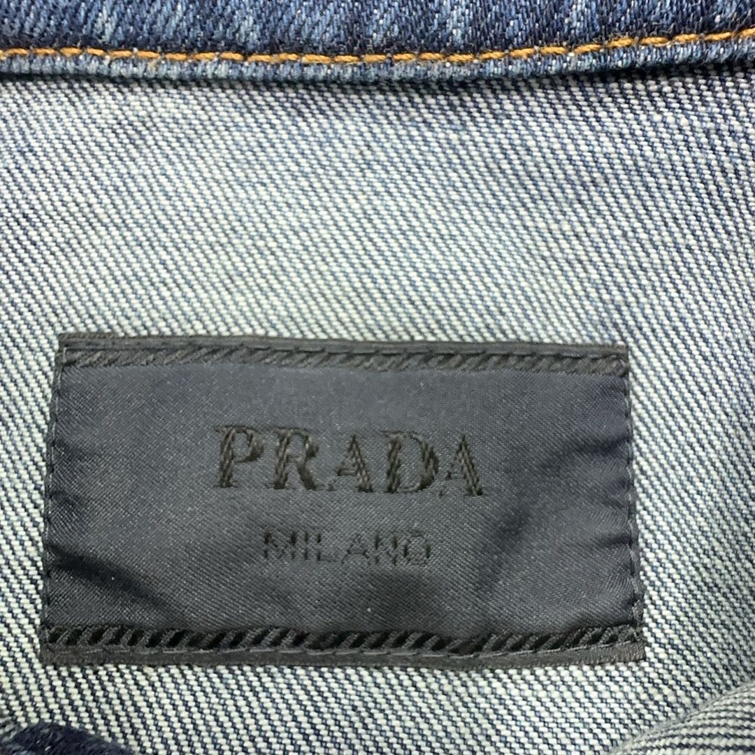 Prada Prada Denim Button Up Shirt Size M Size US M / EU 48-50 / 2 - 3 Thumbnail