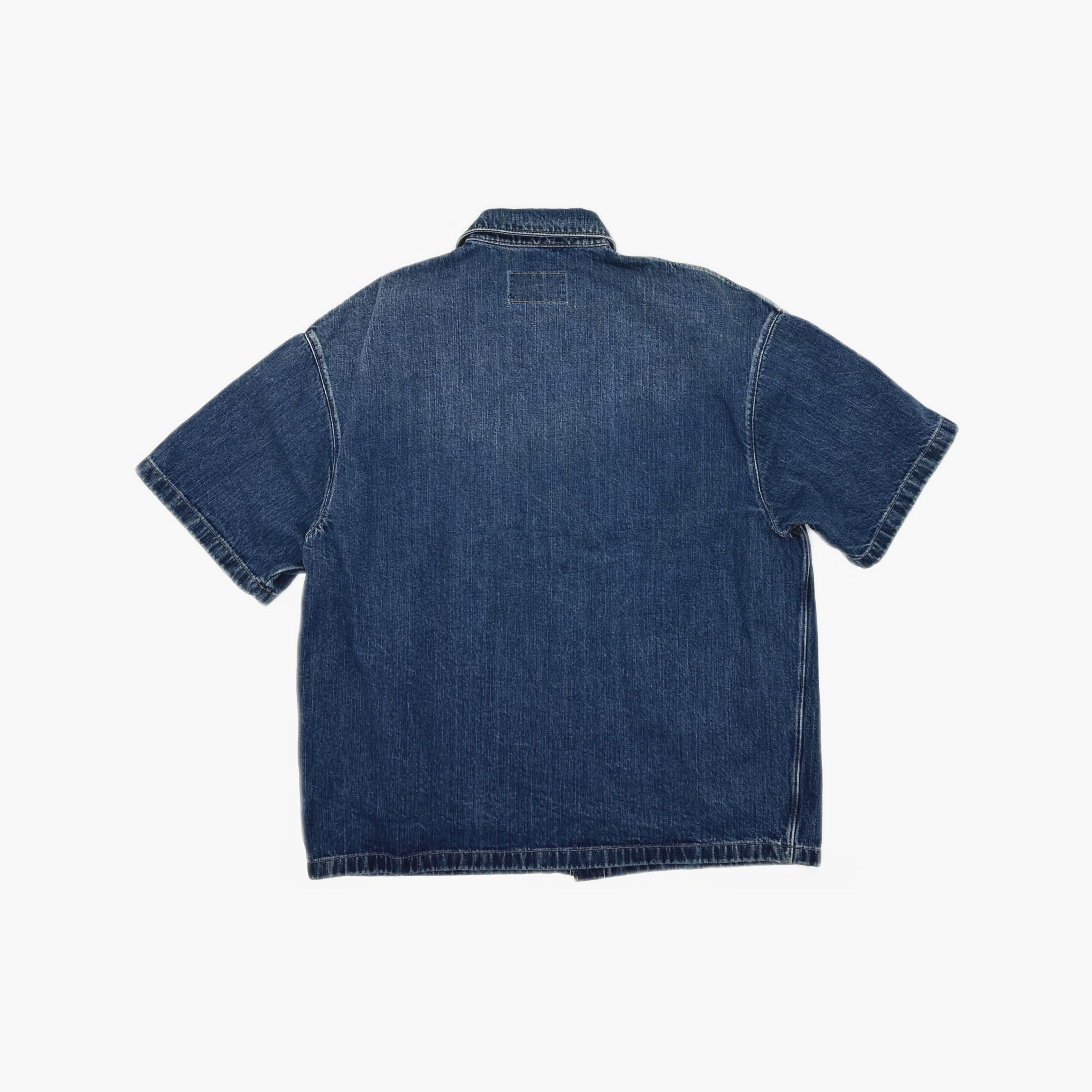 Prada Prada Denim Button Up Shirt Size M Size US M / EU 48-50 / 2 - 2 Thumbnail