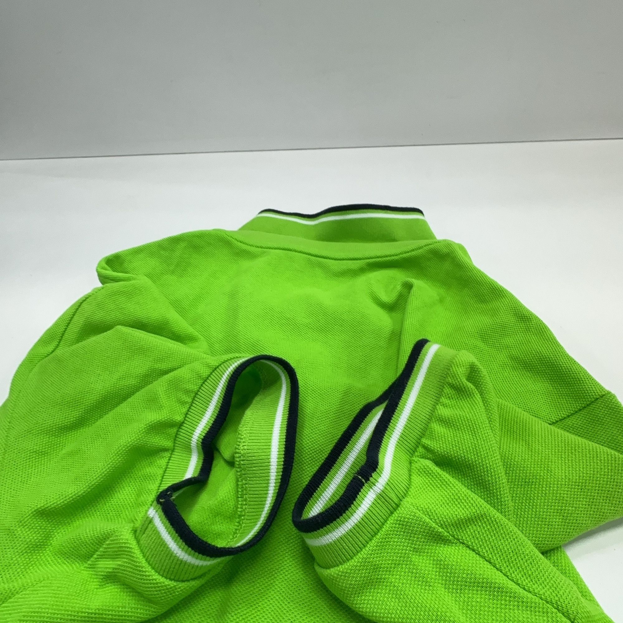 Prada Prada Green Logo Tab Polo Shirt Size S Size US S / EU 44-46 / 1 - 11 Thumbnail