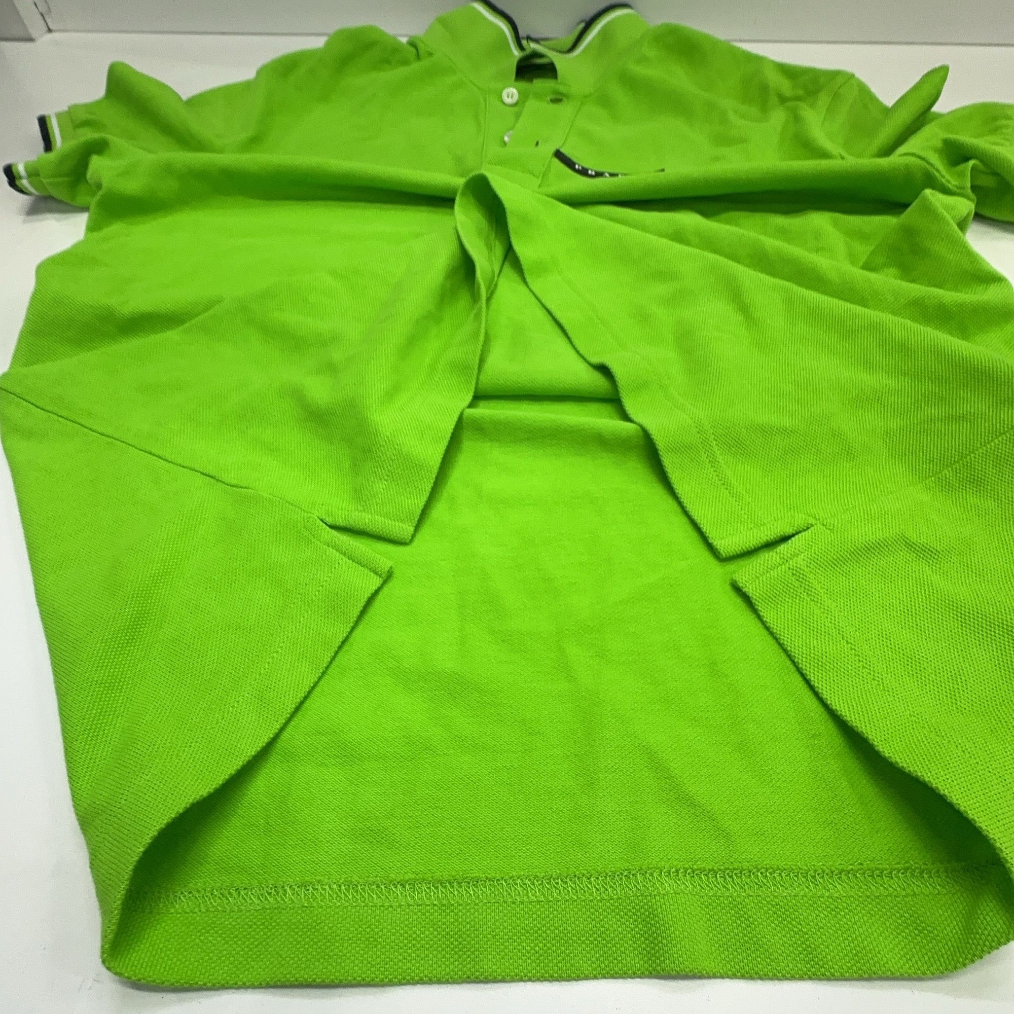 Prada Prada Green Logo Tab Polo Shirt Size S Size US S / EU 44-46 / 1 - 9 Thumbnail