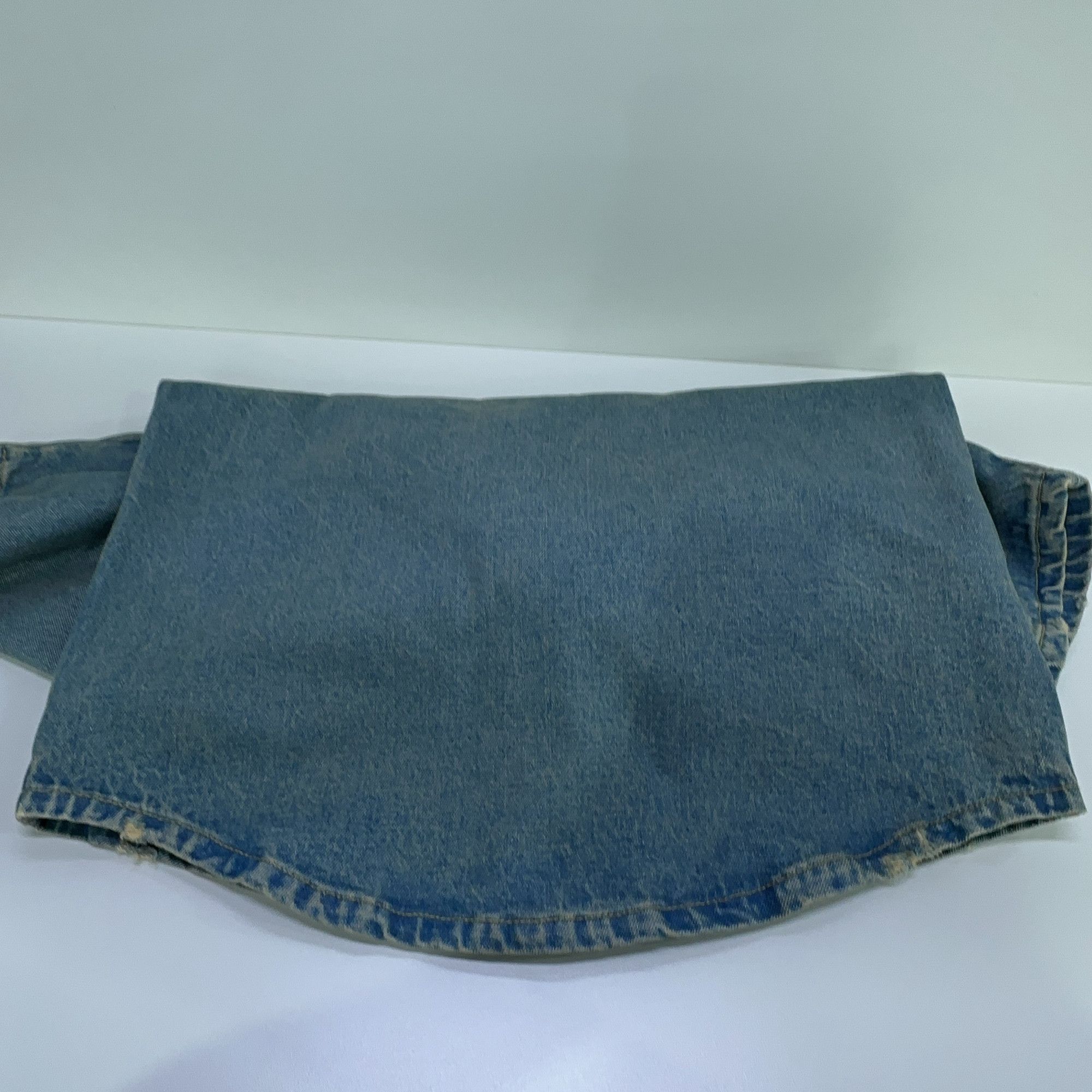Prada Prada Logo Plaque Denim Button Up Shirt Size 42 Size M / US 6-8 / IT 42-44 - 13 Thumbnail