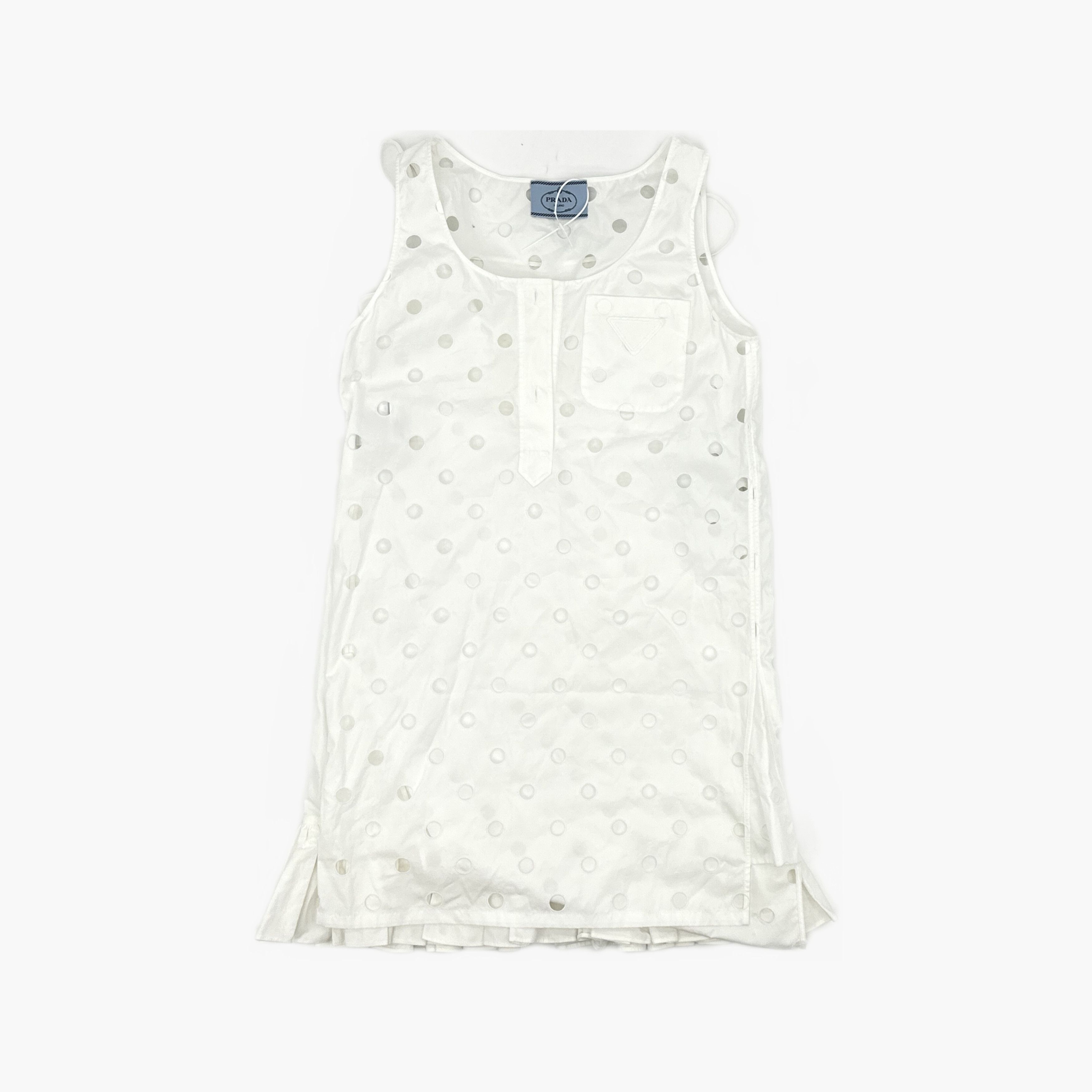 Prada Prada Eyelet Mini Dress Size 36 Size XS / US 0-2 / IT 36-38 - 2 Thumbnail