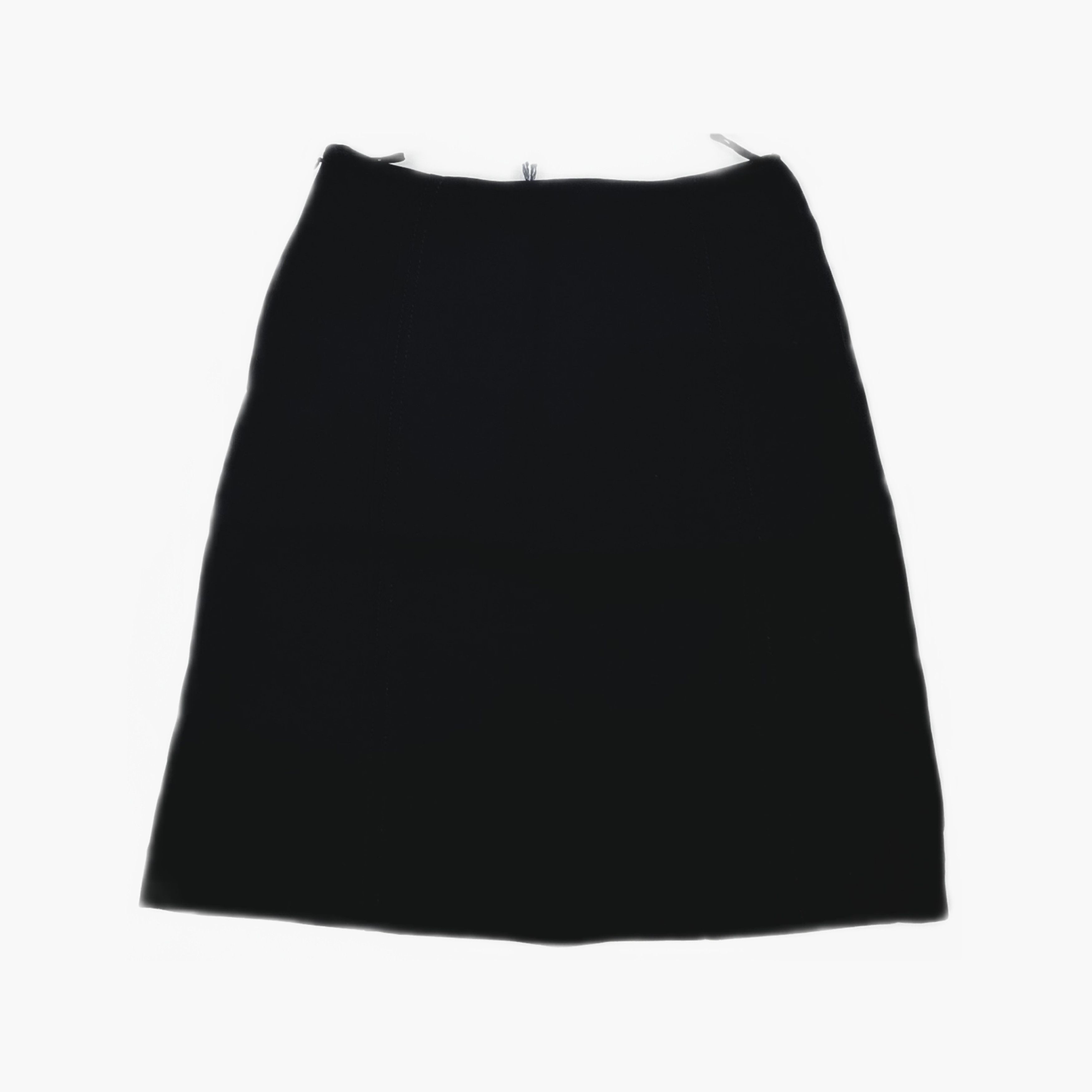 Prada Prada Solid Mini Skirt Size 40 Size 27" / US 4 / IT 40 - 2 Thumbnail