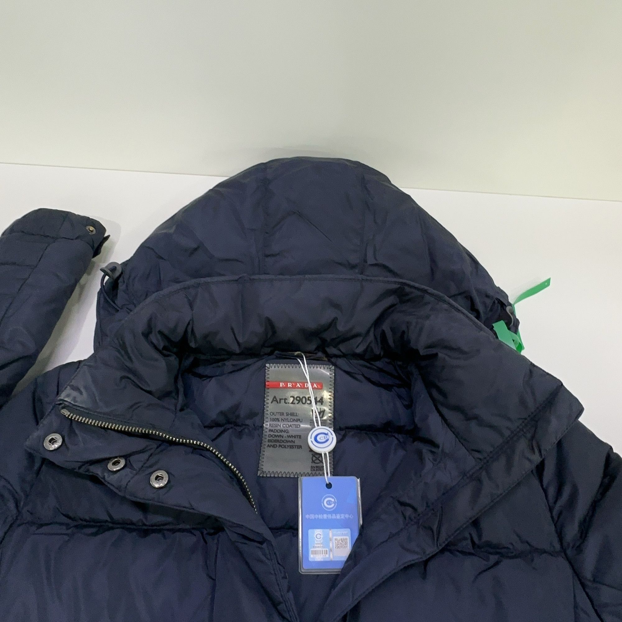 Prada Prada Hooded Down Jacket Size 38 Size XS / US 0-2 / IT 36-38 - 13 Thumbnail