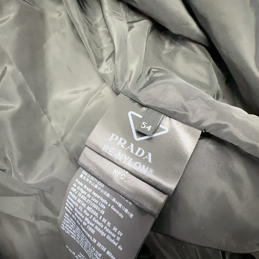 Prada Prada Re-Nylon Logo Bomber Jacket Size L Size US L / EU 52-54 / 3 - 3 Thumbnail