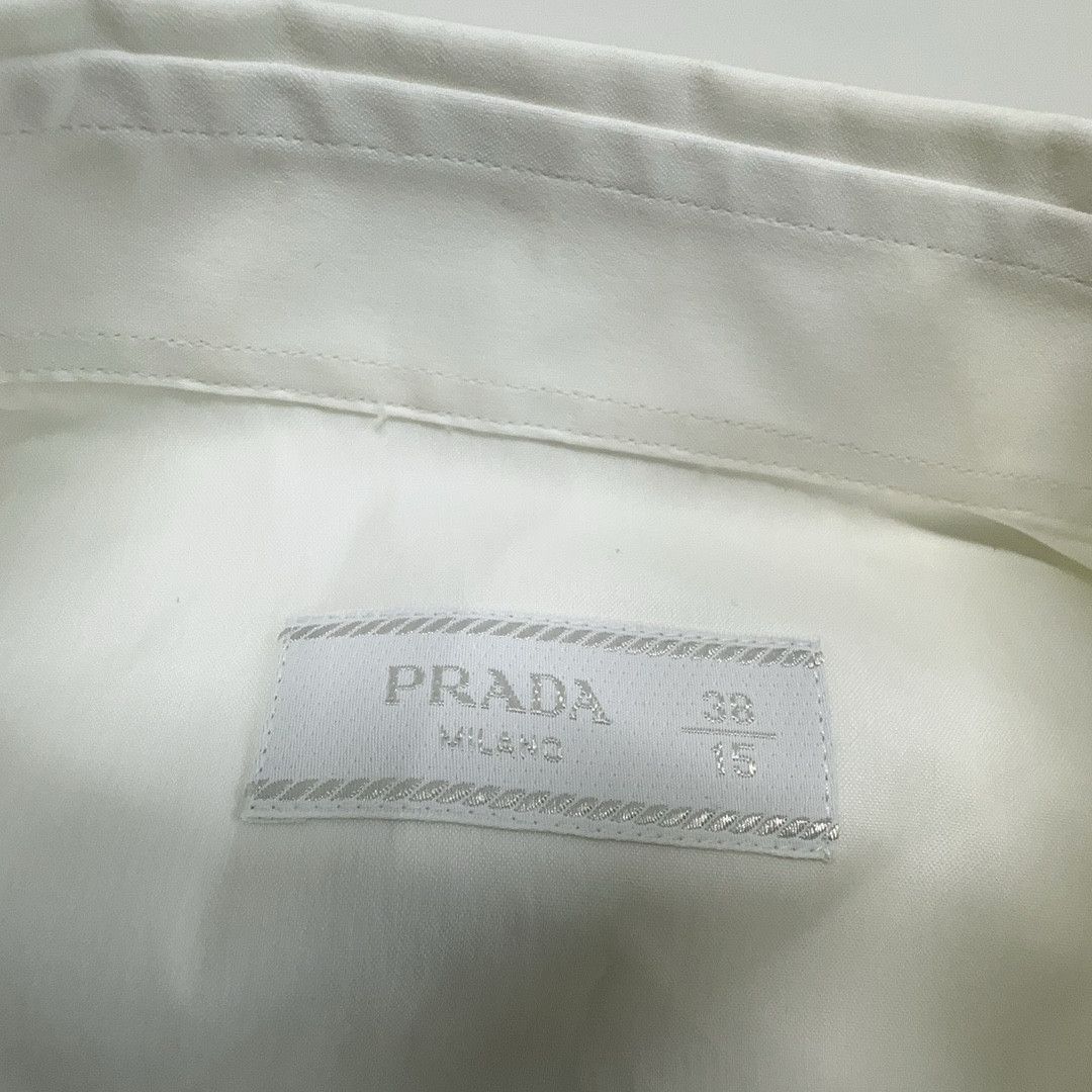 Prada Prada Cotton Poplin Button Up Shirt Size S Size US S / EU 44-46 / 1 - 4 Thumbnail