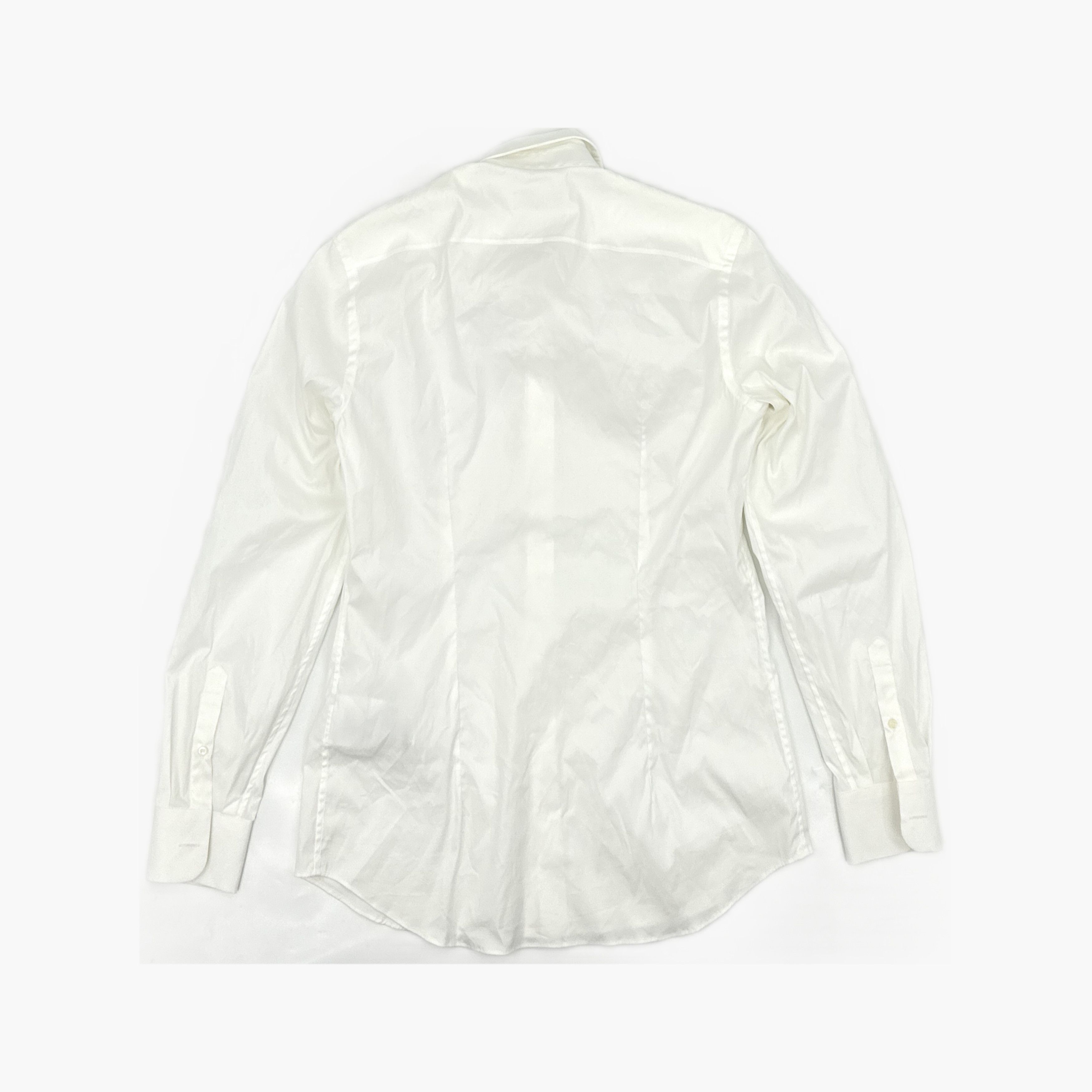 Prada Prada Cotton Poplin Button Up Shirt Size S Size US S / EU 44-46 / 1 - 2 Thumbnail