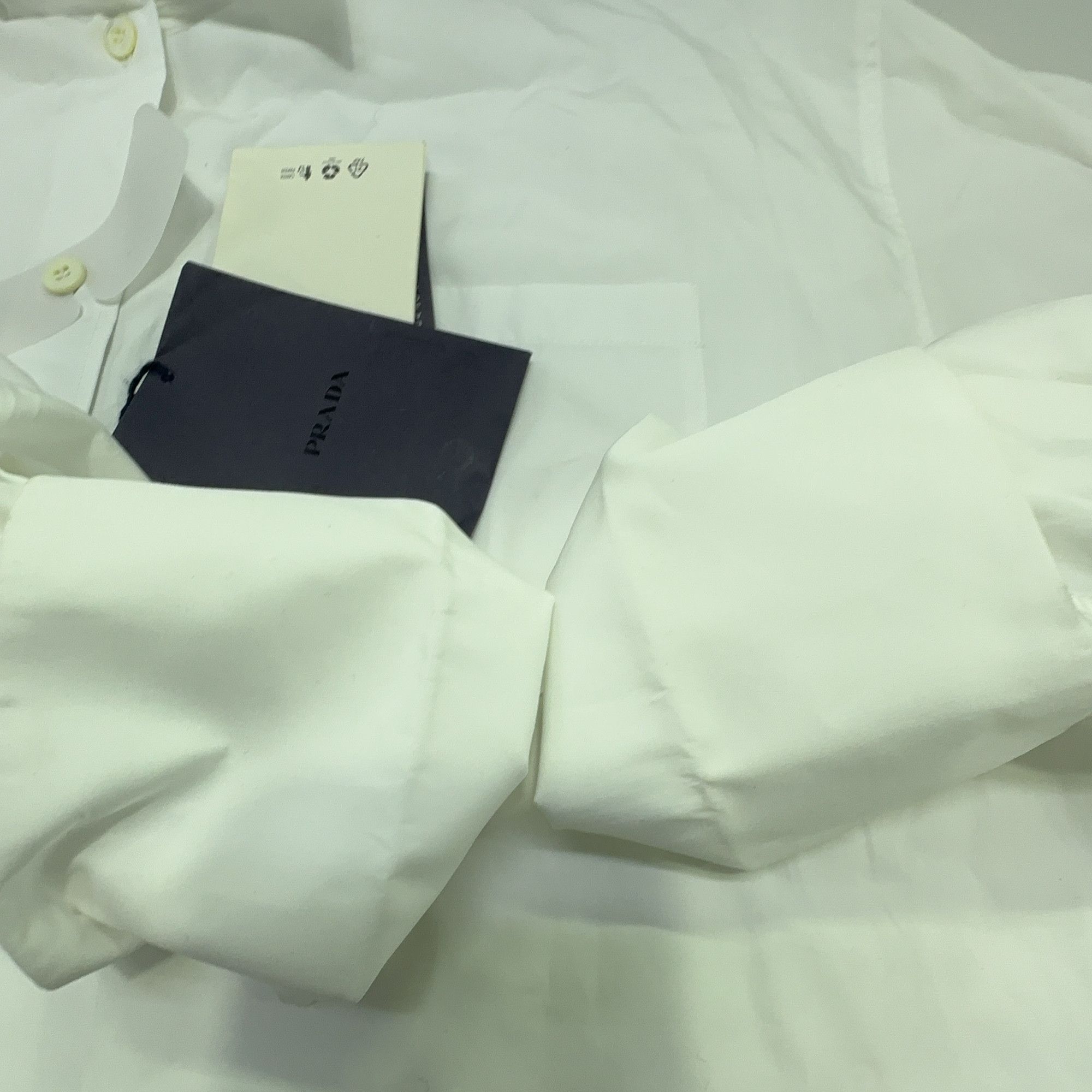Prada Prada Poplin Button Up Shirt Size 40 Size S / US 4 / IT 40 - 10 Thumbnail