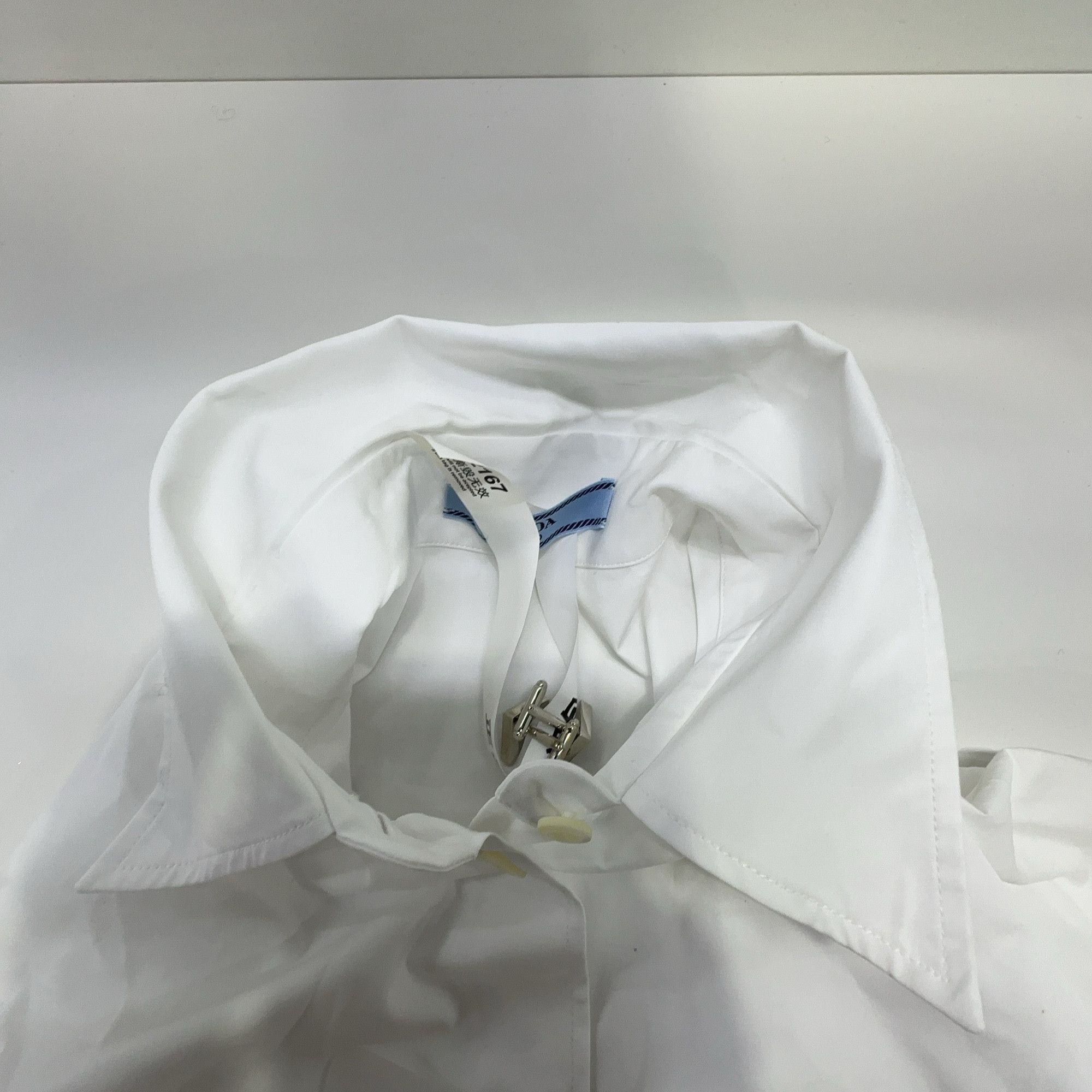 Prada Prada Poplin Button Up Shirt Size 40 Size S / US 4 / IT 40 - 8 Thumbnail