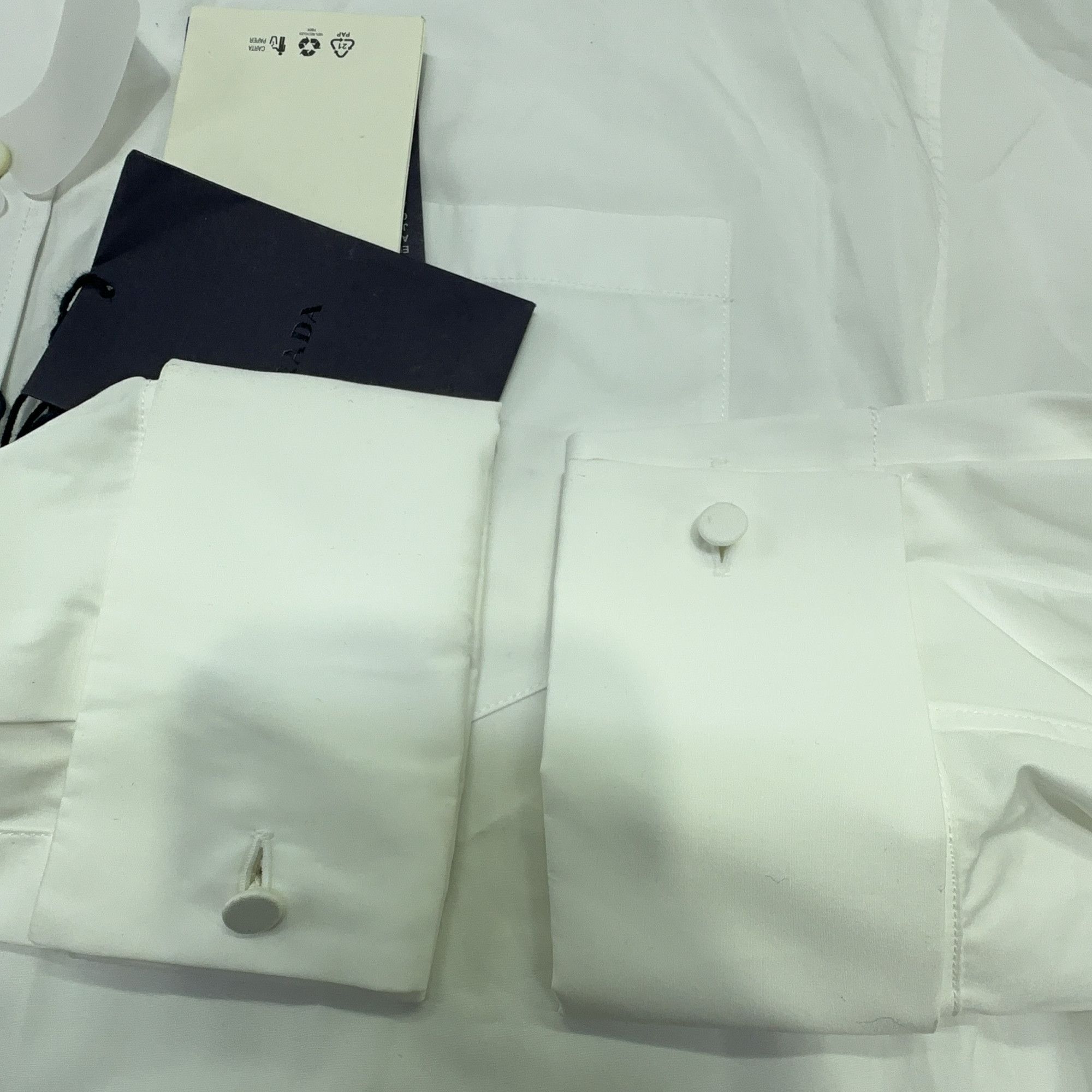 Prada Prada Poplin Button Up Shirt Size 40 Size S / US 4 / IT 40 - 9 Thumbnail