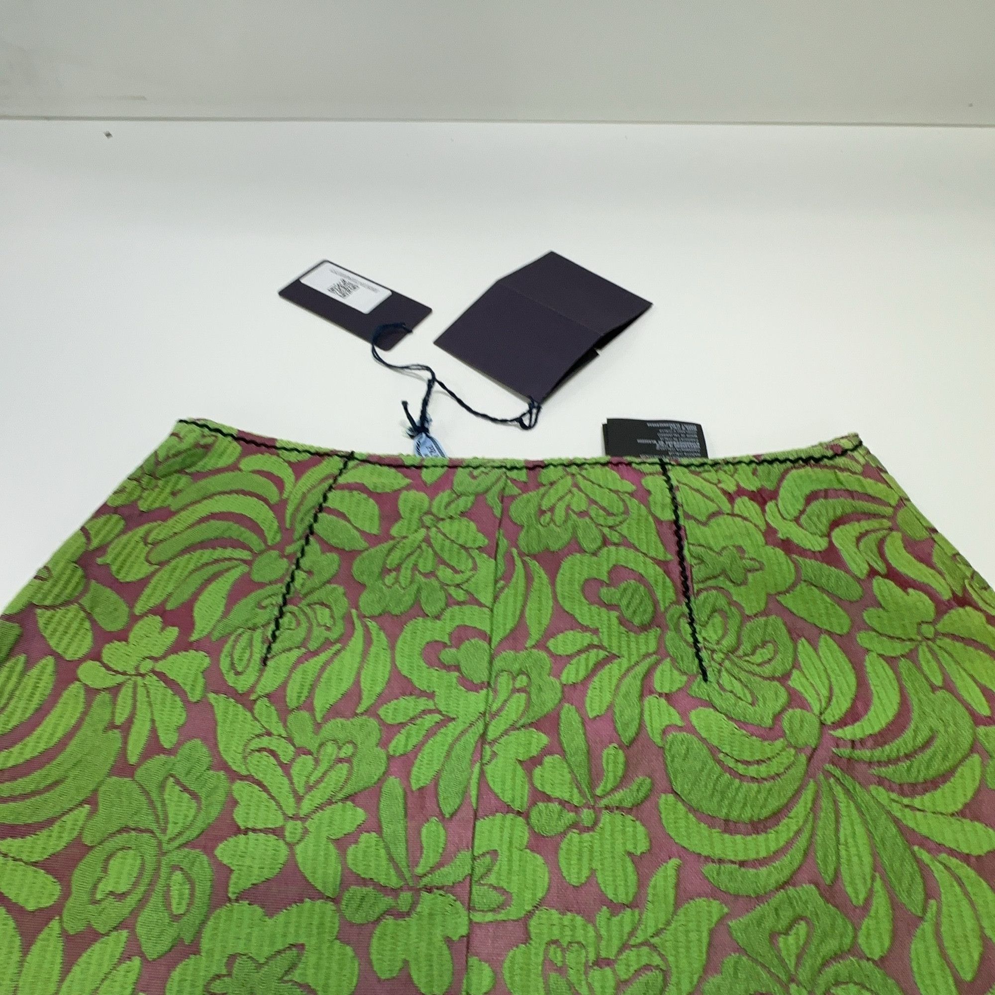 Prada PRADA Floral Midi Skirt Size 40 Size 27" / US 4 / IT 40 - 11 Thumbnail