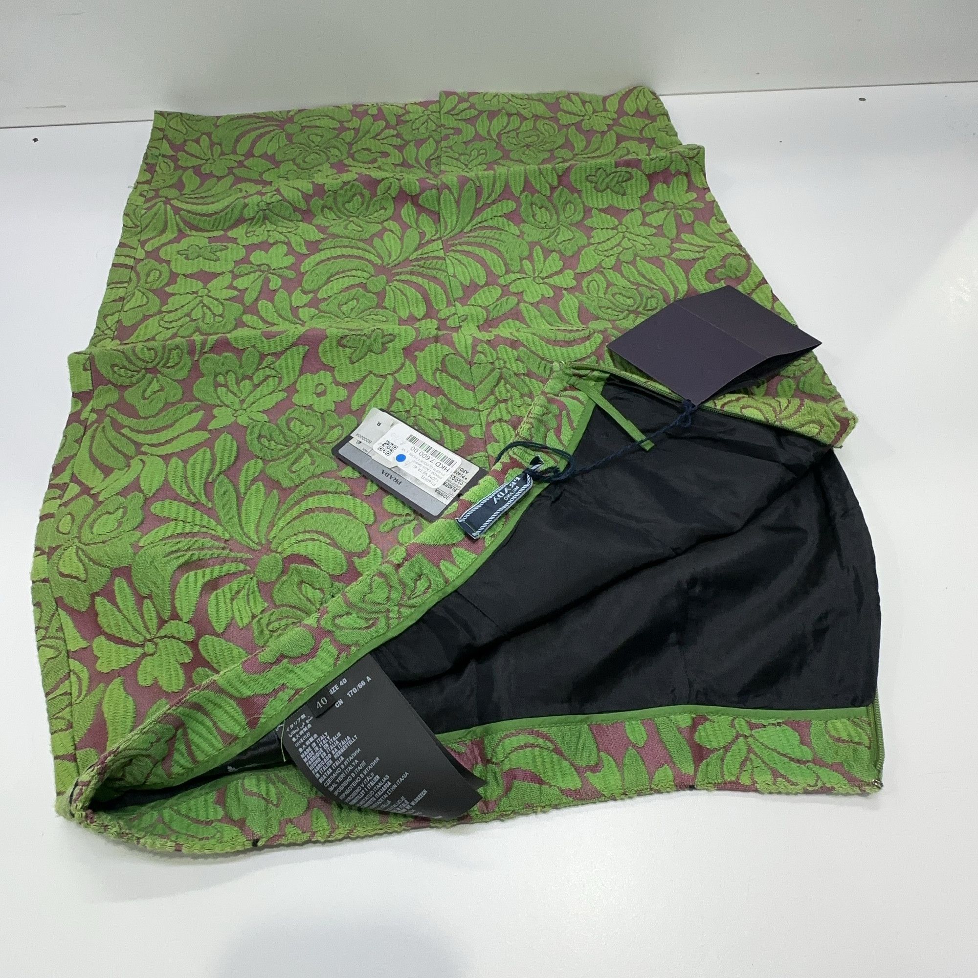 Prada PRADA Floral Midi Skirt Size 40 Size 27" / US 4 / IT 40 - 7 Thumbnail
