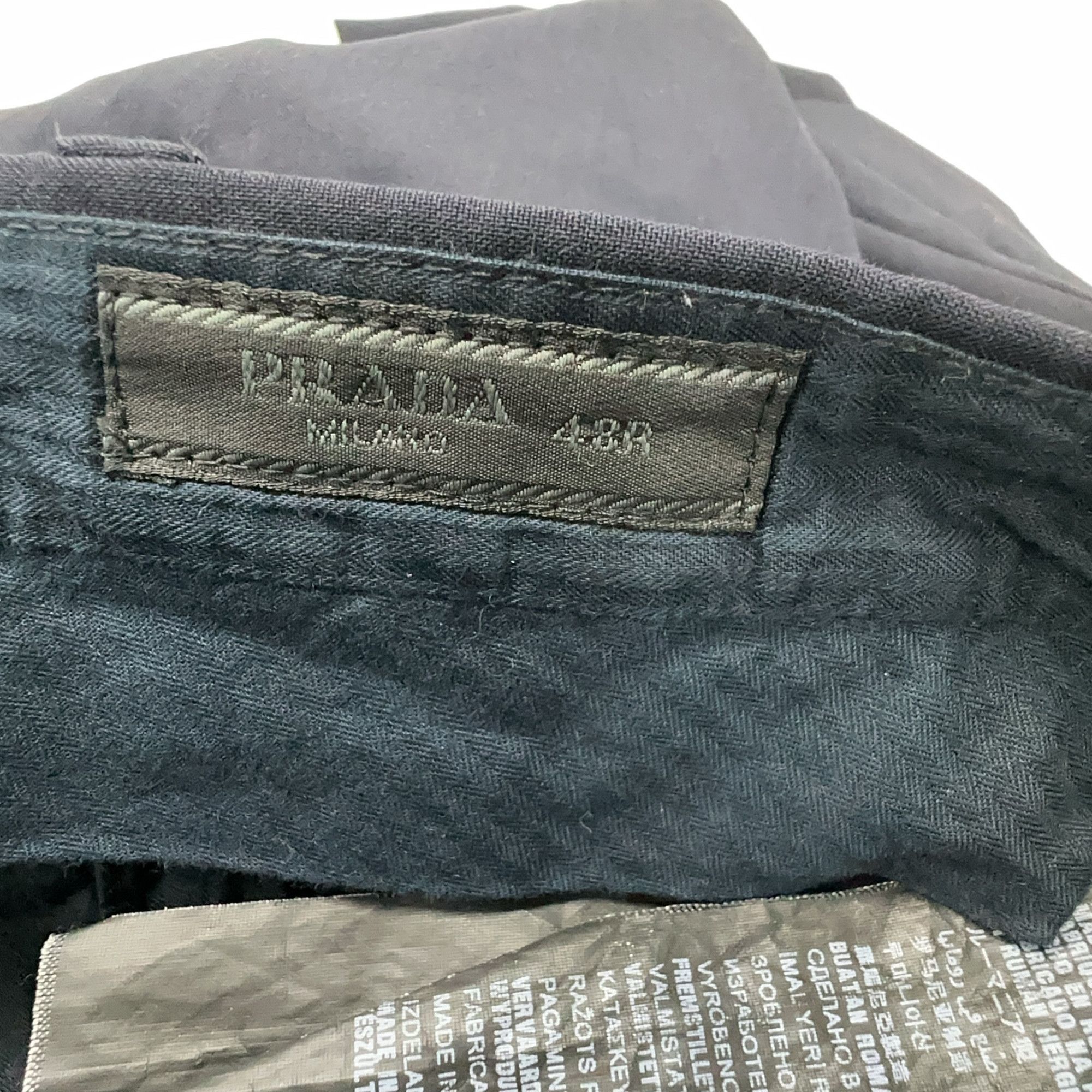 Prada Prada Black Casual Pants Size 48R Size US 32 / EU 48 - 5 Thumbnail