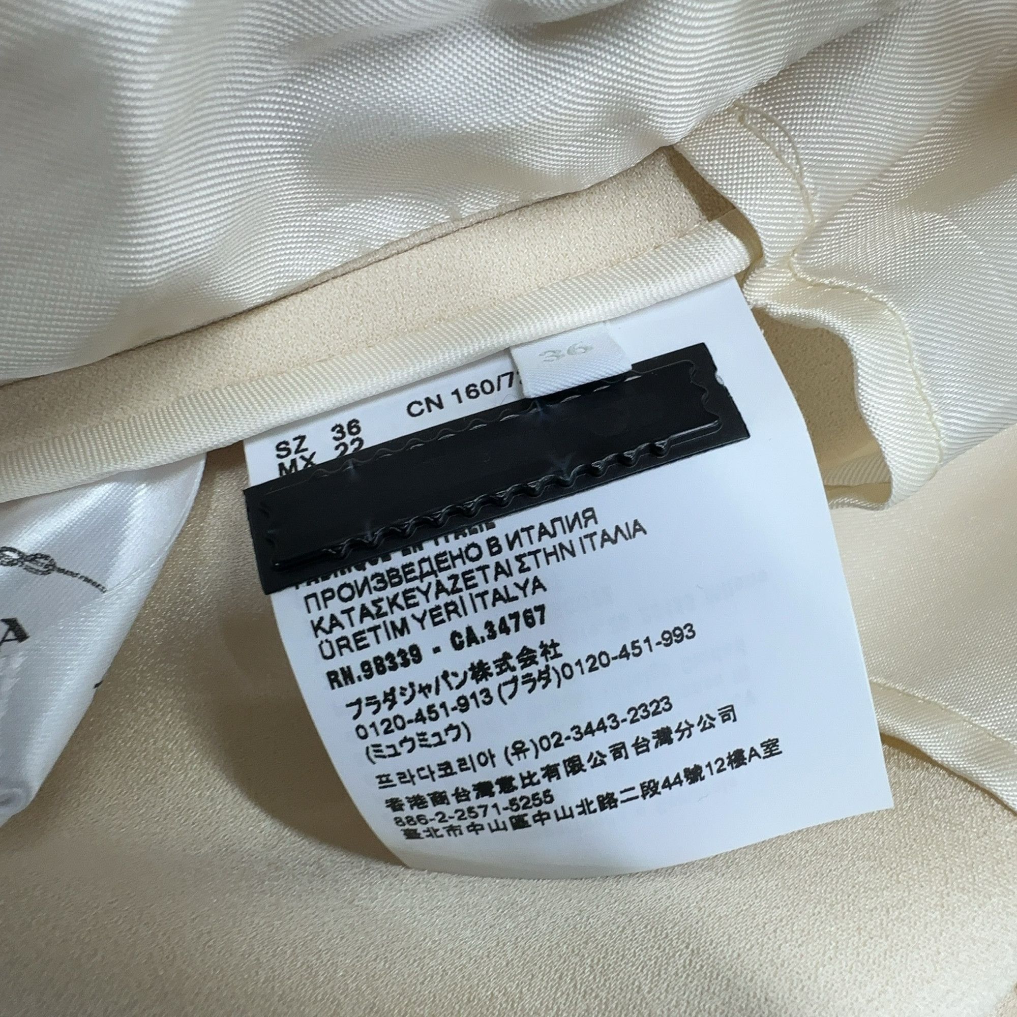 Prada Prada Bow Trim Jacket Size 36 Size XS / US 0-2 / IT 36-38 - 4 Thumbnail