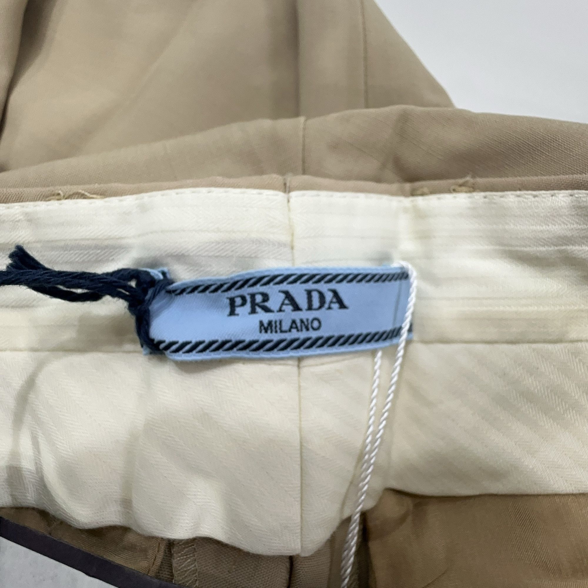 Prada Prada Beige Trousers Size 38 Size 26" / US 2 / IT 38 - 3 Thumbnail