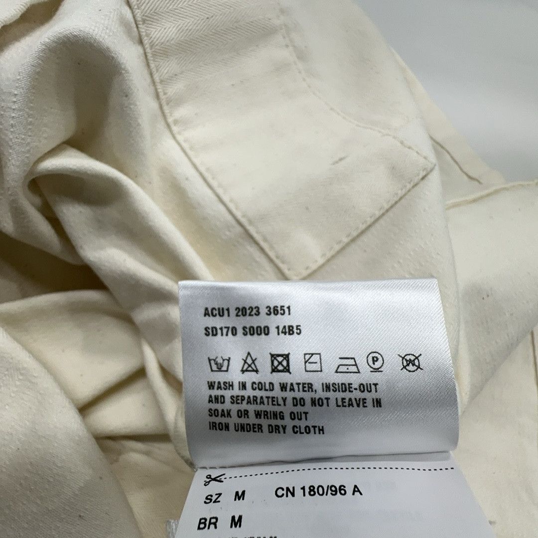 Prada Prada Logo Zip Jacket Beige Size M Size US M / EU 48-50 / 2 - 3 Thumbnail