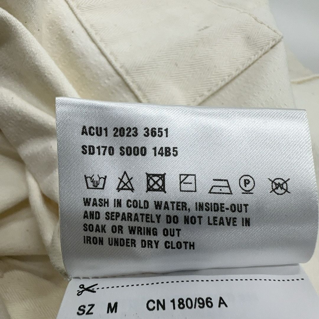 Prada Prada Logo Zip Jacket Beige Size M Size US M / EU 48-50 / 2 - 4 Thumbnail