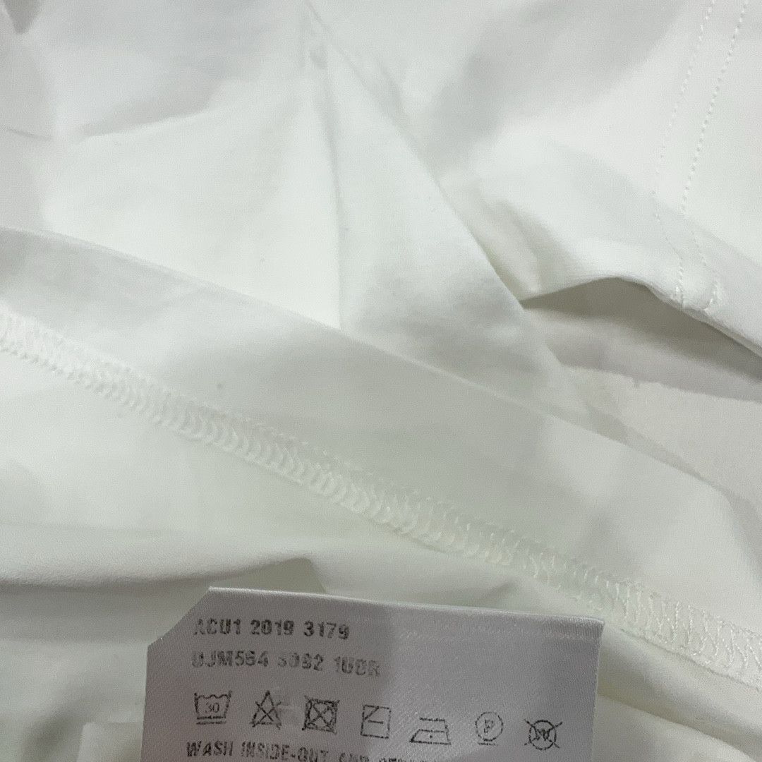 Prada Prada White Logo T-Shirt Size XS Size US XS / EU 42 / 0 - 4 Thumbnail
