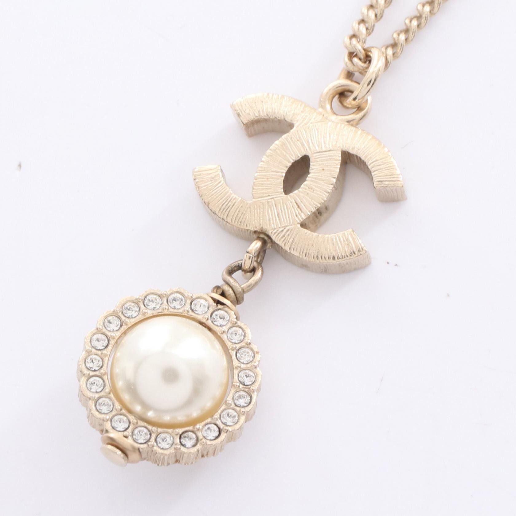 Chanel Chanel Chanel Coco Mark Necklace Metal Necklace DUTY FREE for USA Size ONE SIZE - 2 Thumbnail