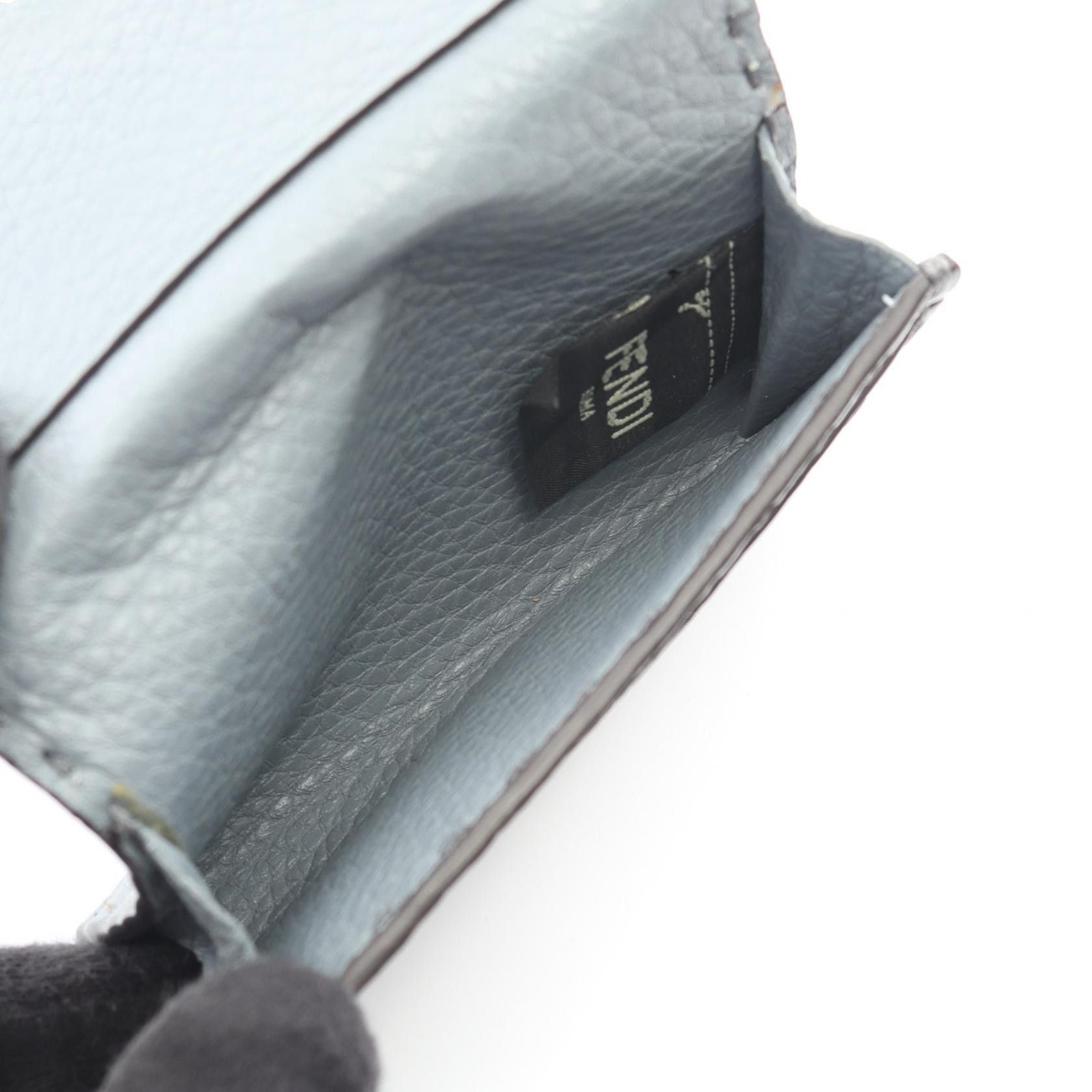 Fendi Fendi Fendi Selleria Leather Card Case Leather Card Case 8M0217 DUTY FREE for USA Size ONE SIZE - 4 Thumbnail