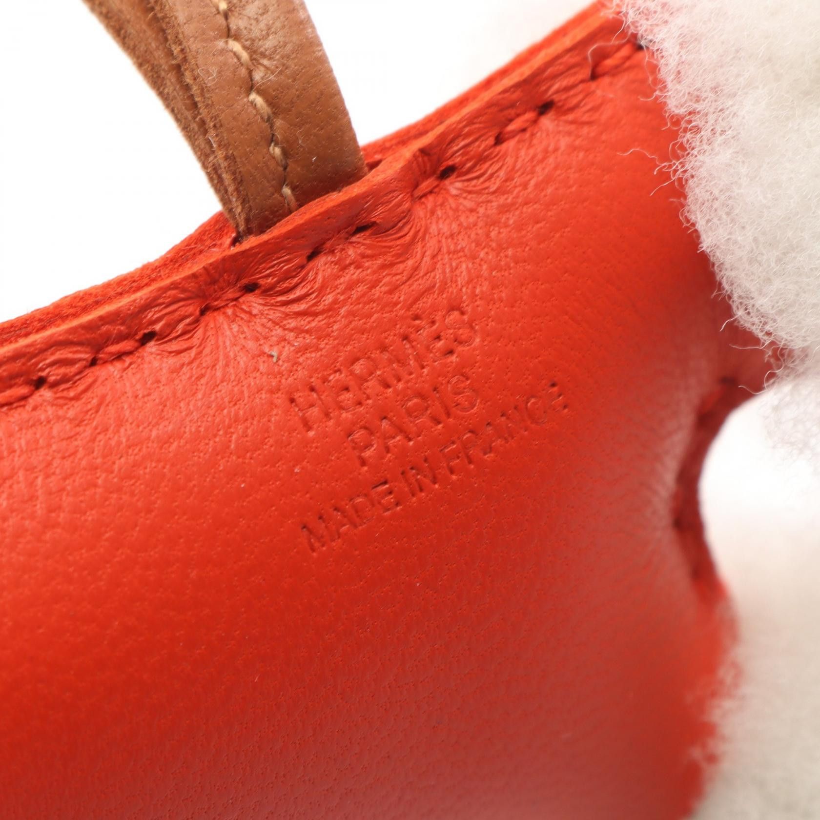 Hermes Hermes Hermes Buddy Charm accessory Leather Charm Stamp K (2025) DUTY FREE for USA Size ONE SIZE - 3 Thumbnail