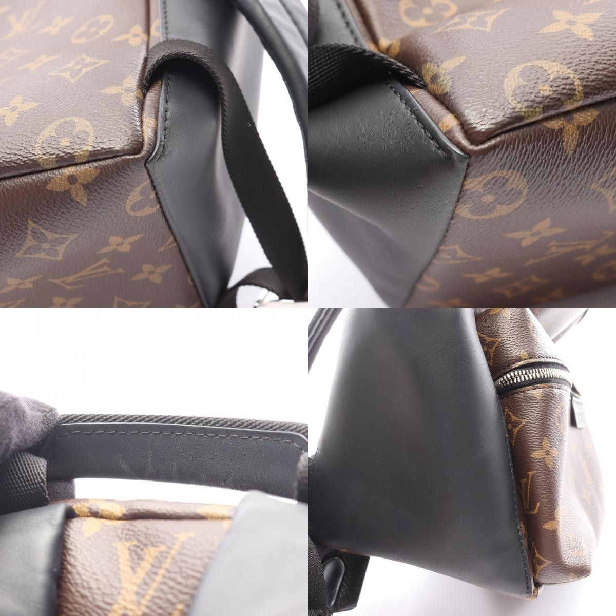 Louis Vuitton Louis Vuitton Louis Vuitton Discovery Monogram Macassar Backpack Textile Backpack M46684 DUTY FREE for USA Size ONE SIZE - 9 Thumbnail