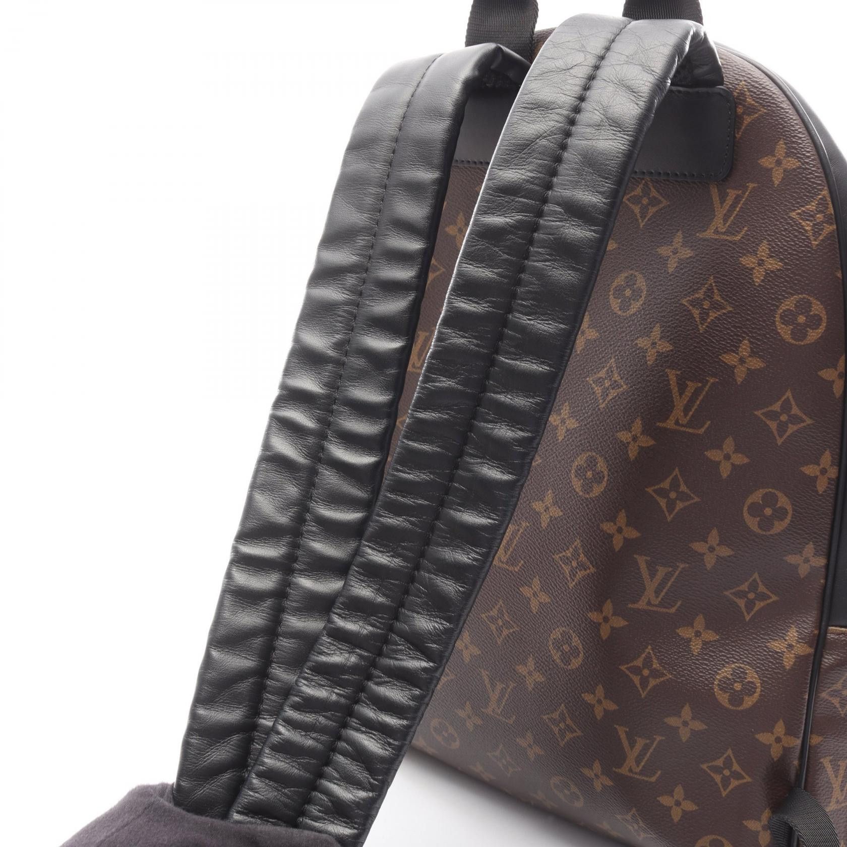 Louis Vuitton Louis Vuitton Louis Vuitton Josh NV Monogram Macassar Backpack Textile Backpack M45349 DUTY FREE for USA Size ONE SIZE - 7 Thumbnail