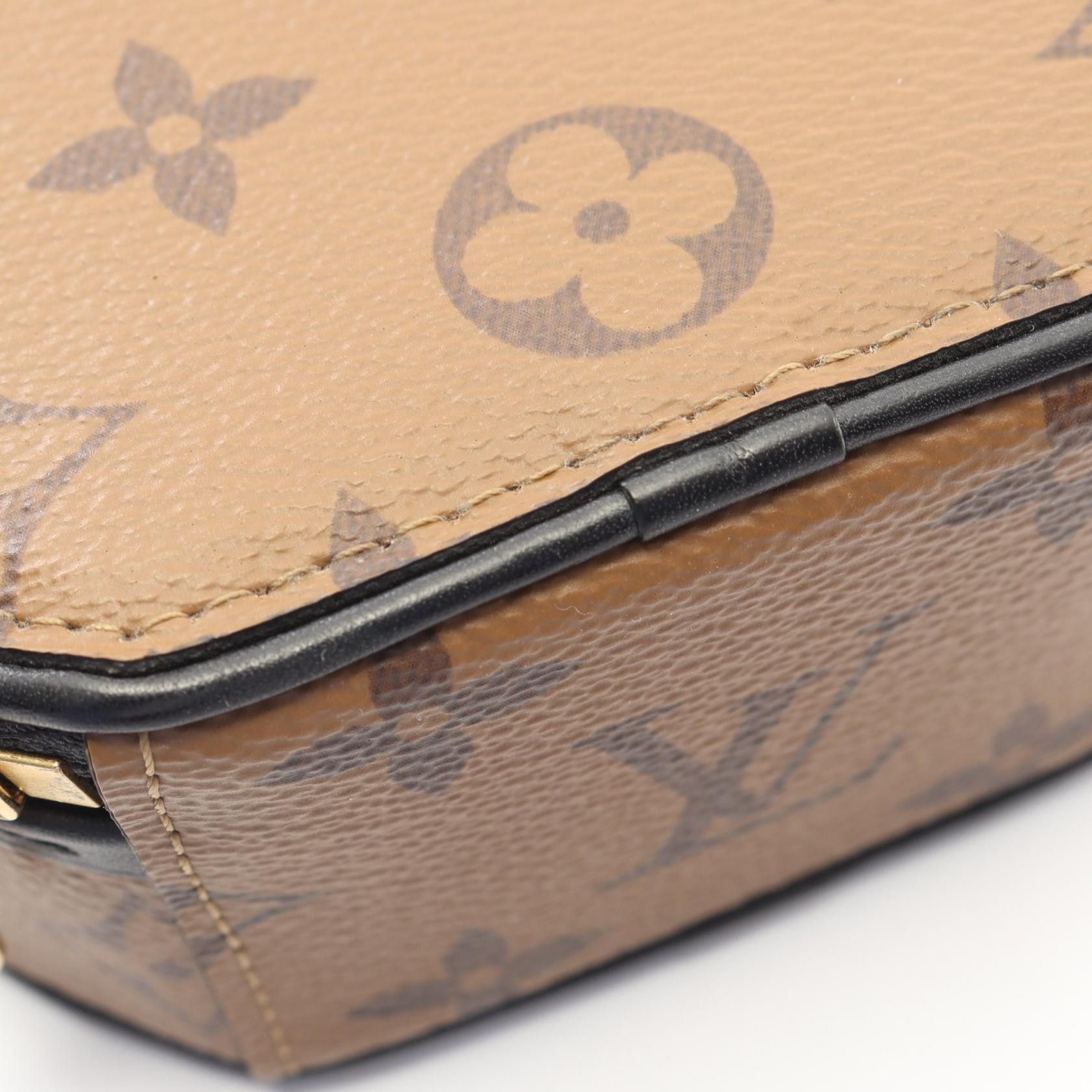 Louis Vuitton Louis Vuitton Louis Vuitton Mini Boite Chapeau Monogram Reverse 2way bag Textile Handbag M68276 DUTY FREE for USA Size ONE SIZE - 6 Thumbnail