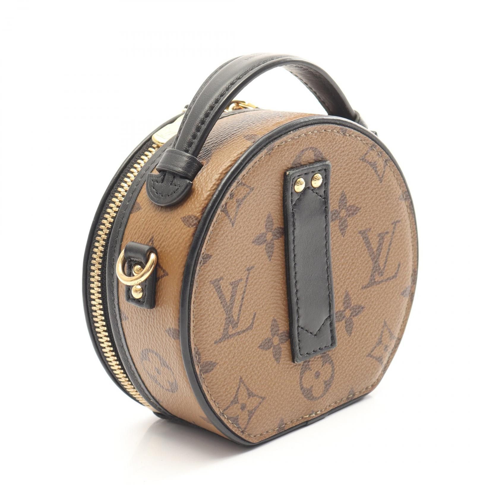 Louis Vuitton Louis Vuitton Louis Vuitton Mini Boite Chapeau Monogram Reverse 2way bag Textile Handbag M68276 DUTY FREE for USA Size ONE SIZE - 2 Thumbnail