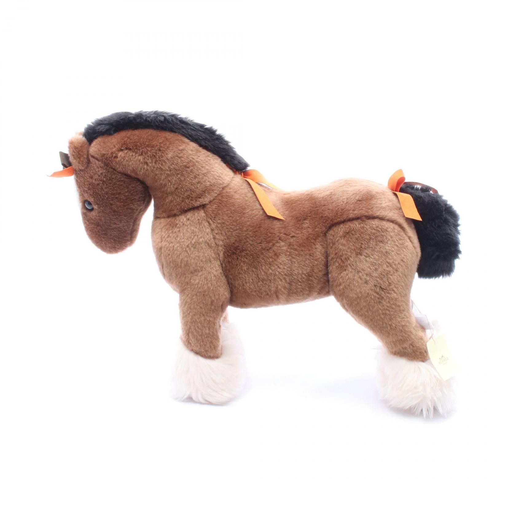 Hermes Hermes Hermes Elmy PM Suede Acrylic Accessory Plush Leather Other DUTY FREE for USA Size ONE SIZE - 2 Thumbnail