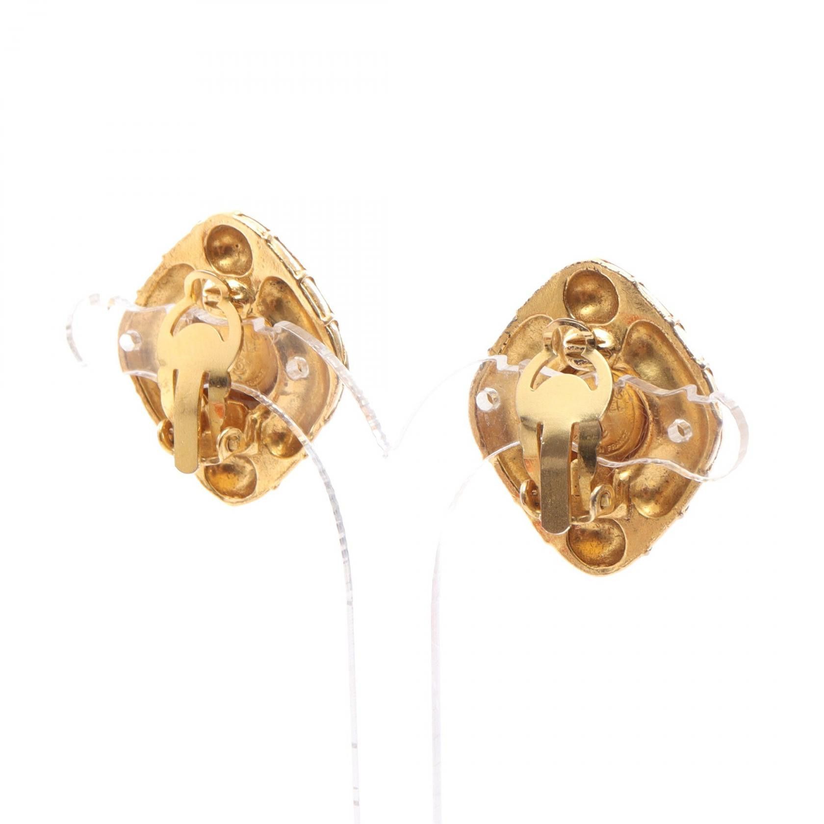 Chanel Chanel Chanel Matelasse Clip Earrings Metal Earrings DUTY FREE for USA Size ONE SIZE - 2 Thumbnail