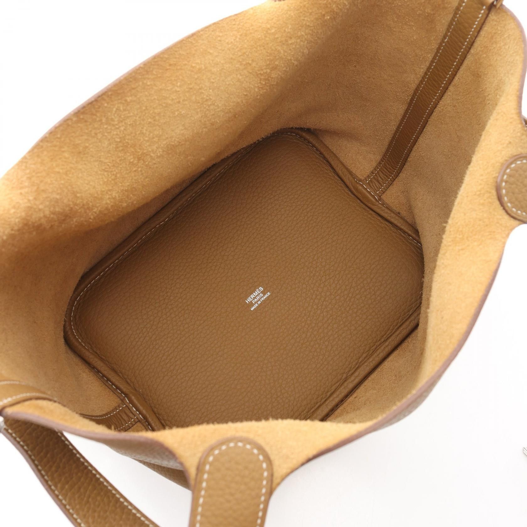 Hermes Hermes Hermes Picotin Lock MM Taurillon Clemence Handbag Leather Handbag Q DUTY FREE for USA Size ONE SIZE - 3 Thumbnail