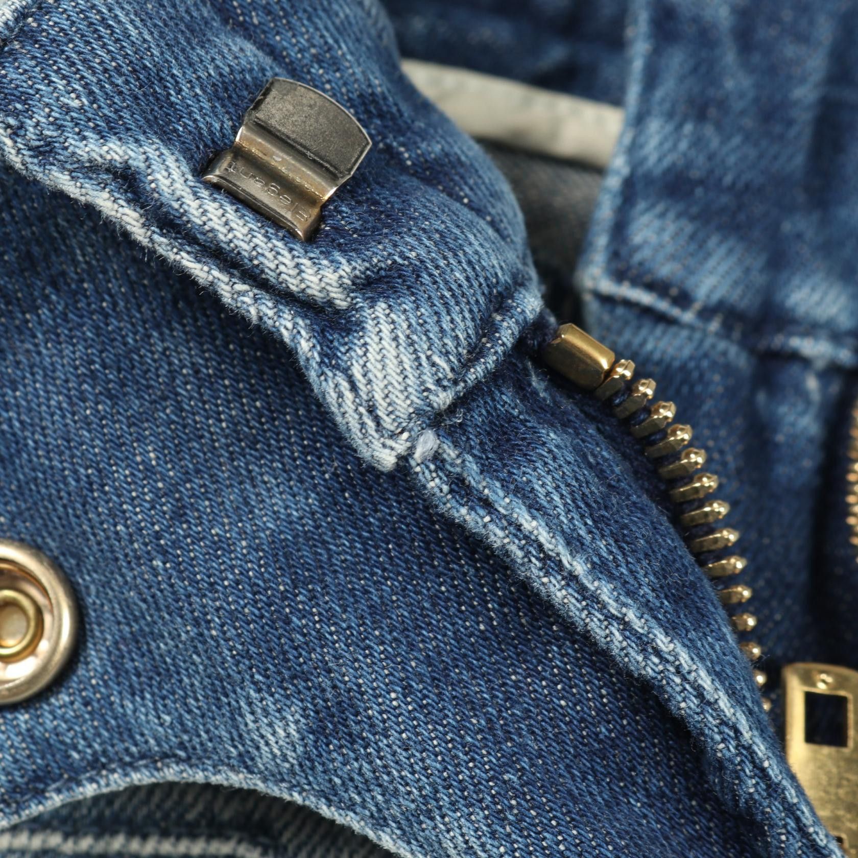 Balmain Balmain Balmain Biker Skinny Cotton Denim Pants Textile Bottoms DUTY FREE for USA Size ONE SIZE - 7 Thumbnail
