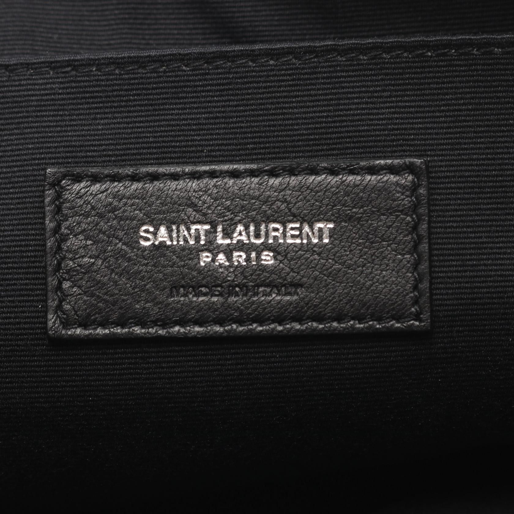 Yves Saint Laurent Yves Saint Laurent Saint Laurent Paris Rive Gauche Canvas Leather Clutch Bag Textile Clutch Bag 565722 DUTY FREE for USA Size ONE SIZE - 4 Thumbnail