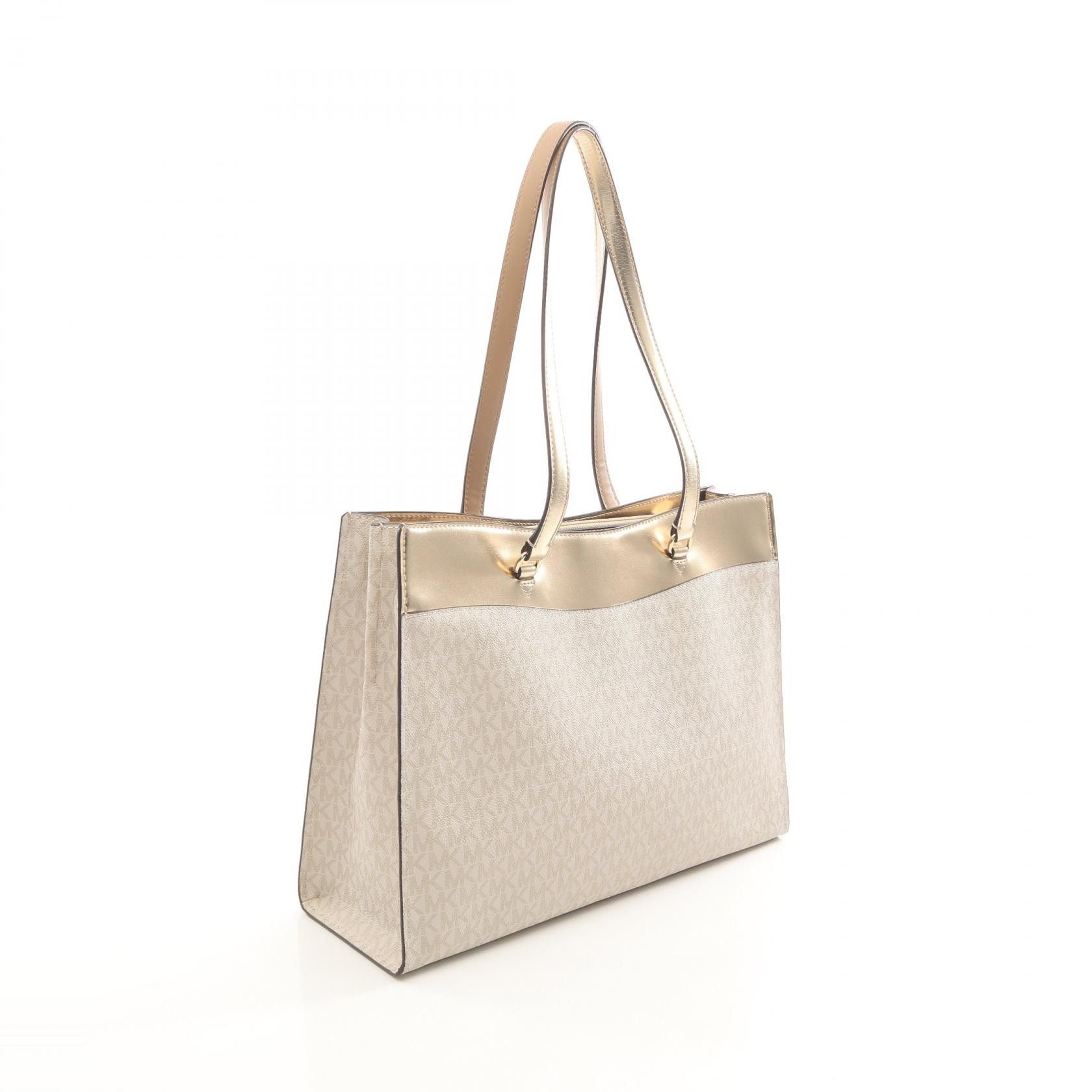 Michael Kors Michael Kors Michael Kors Jet Set Travel Coated Canvas Tote Bag Plastic / Synthetic Tote Bag DUTY FREE for USA Size ONE SIZE - 2 Thumbnail