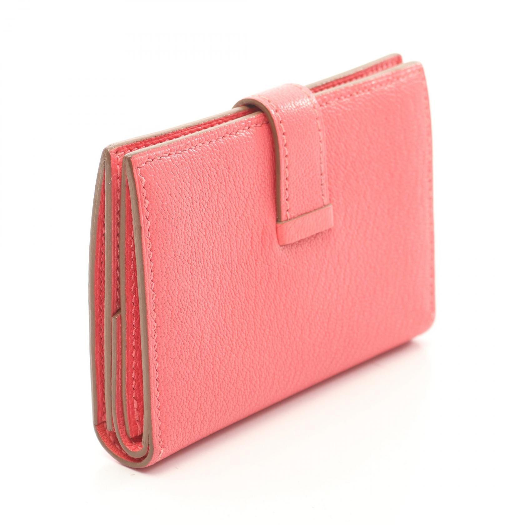 Hermes Hermes Hermes Bearn Mini Chevre Card Case Leather Card Case Stamp X (2016) DUTY FREE for USA Size ONE SIZE - 2 Thumbnail