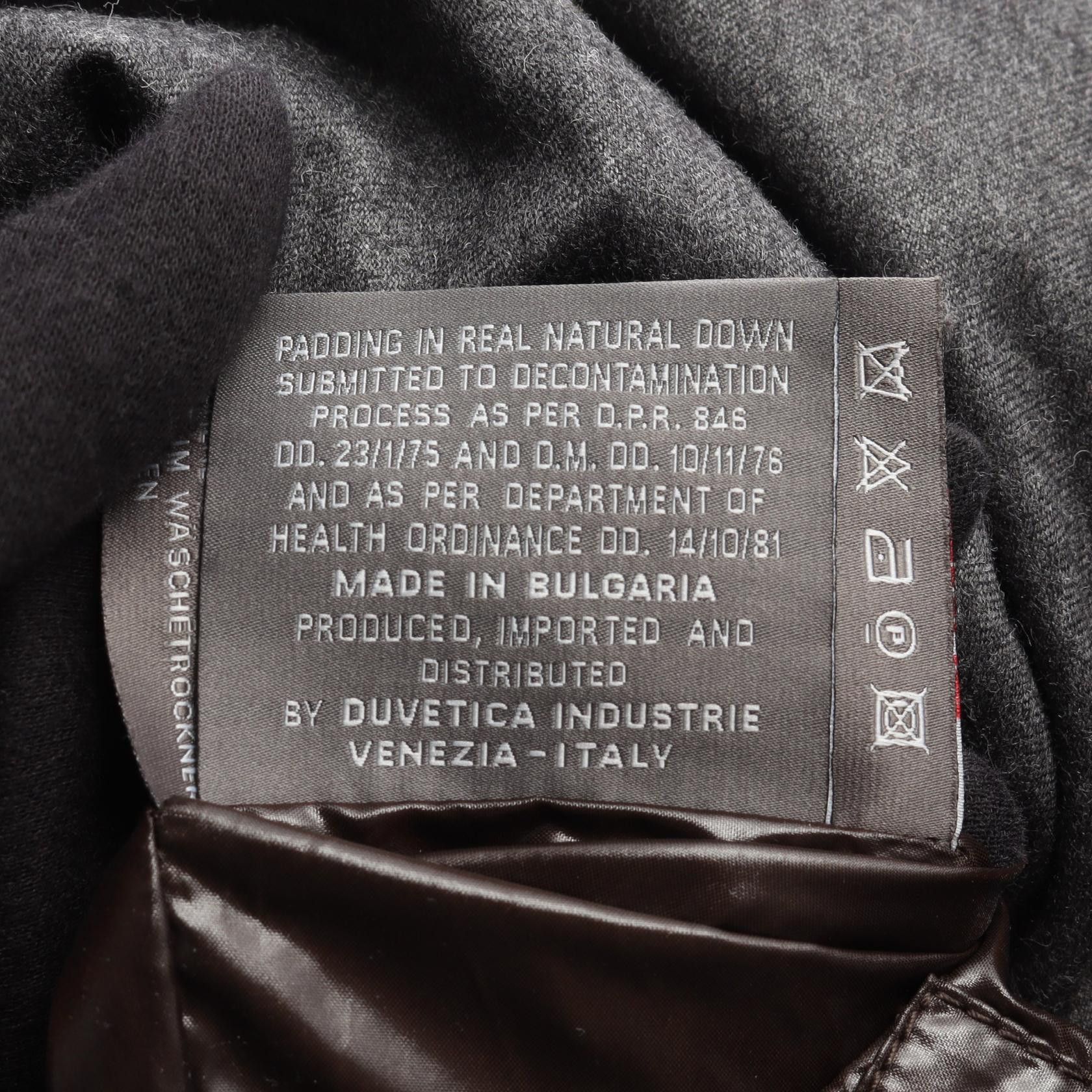 Other Other DUVETICA Wool Cashmere Down Jacket Textile Outerwear DUTY FREE for USA Size ONE SIZE - 5 Thumbnail
