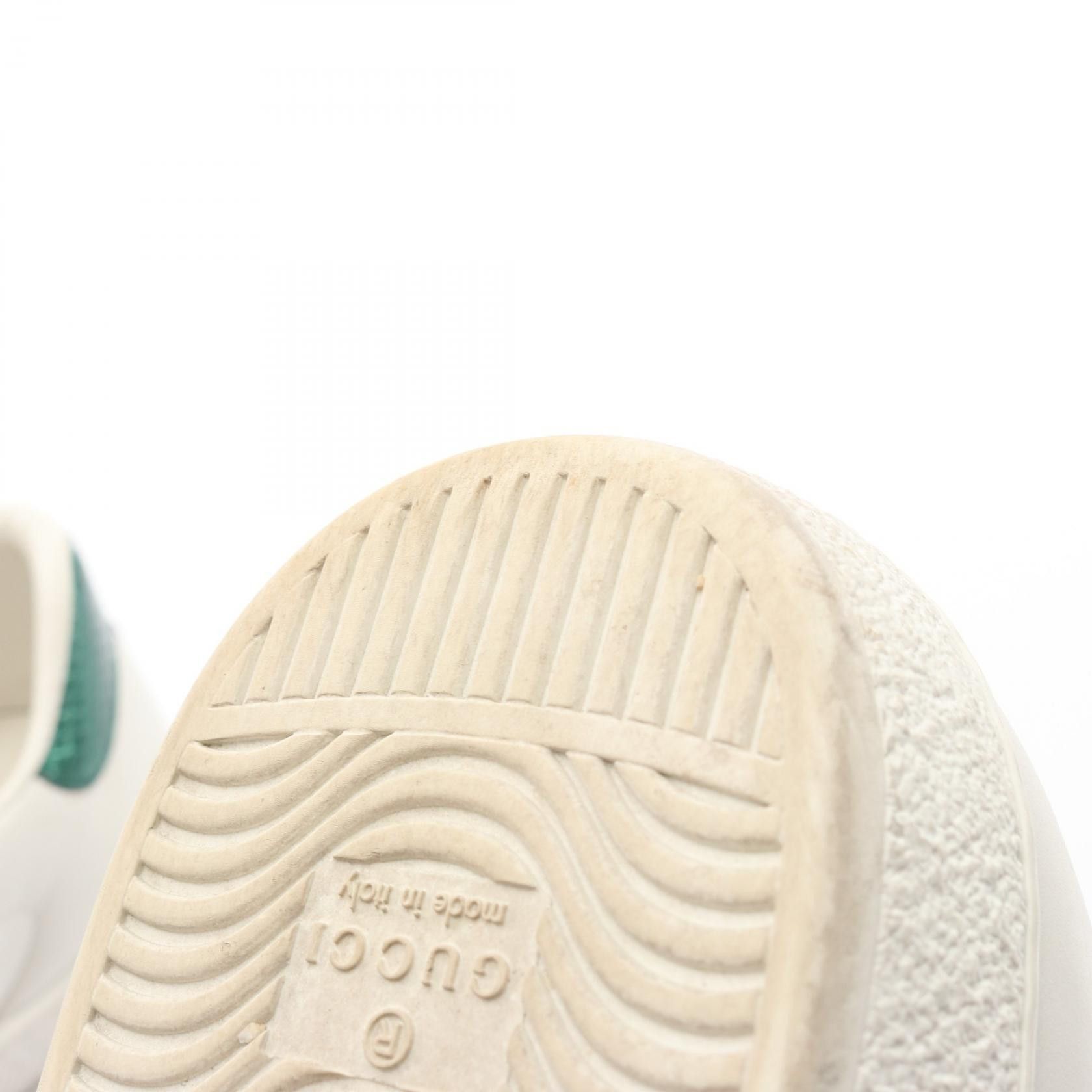 Gucci Gucci Gucci Embroidery Leather Sneakers Leather Shoes 456230 DUTY FREE for USA Size ONE SIZE - 9 Thumbnail