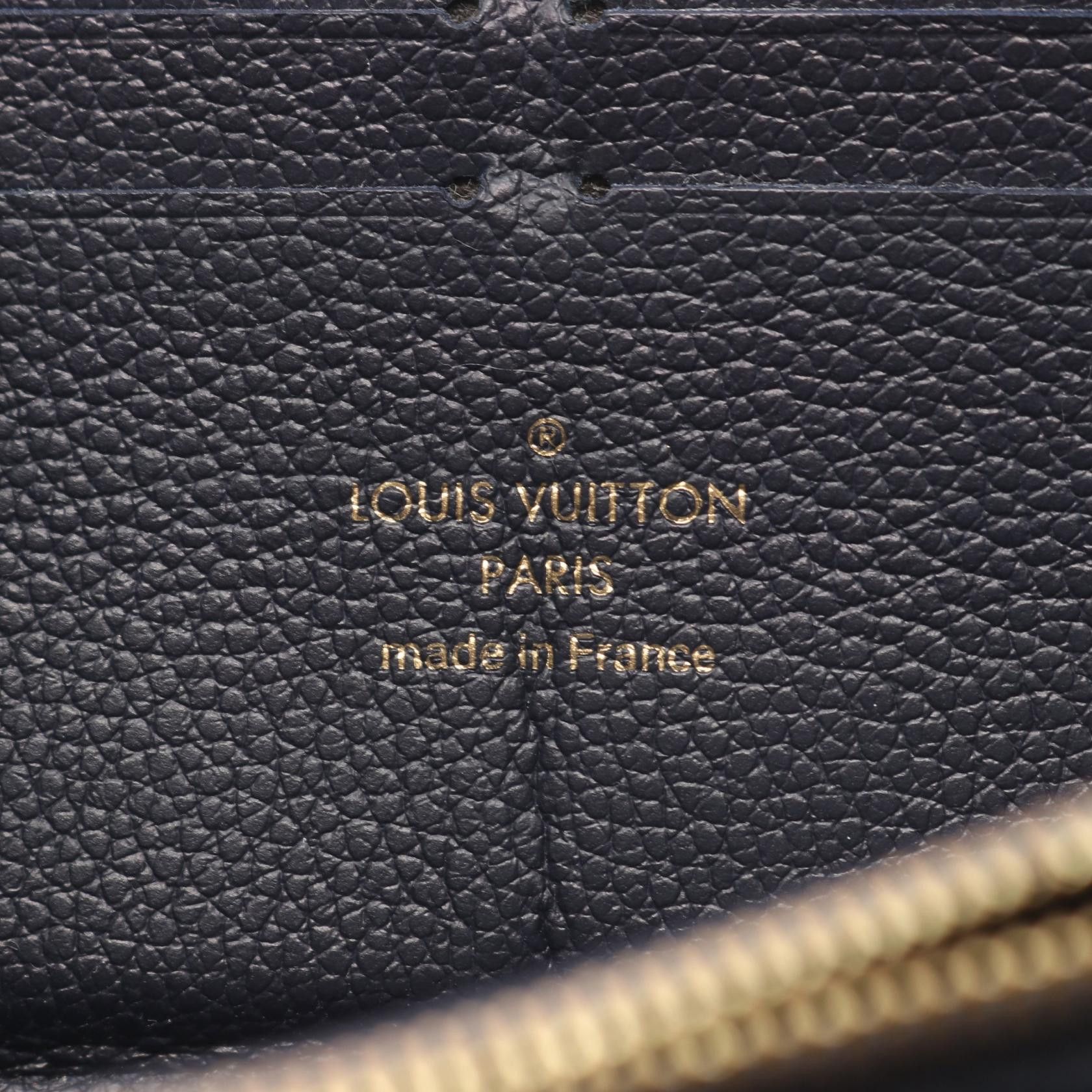 Louis Vuitton Louis Vuitton Louis Vuitton Portefeuille Clemence Monogram Empreinte Wallet Leather Long Wallet M69415 DUTY FREE for USA Size ONE SIZE - 4 Thumbnail