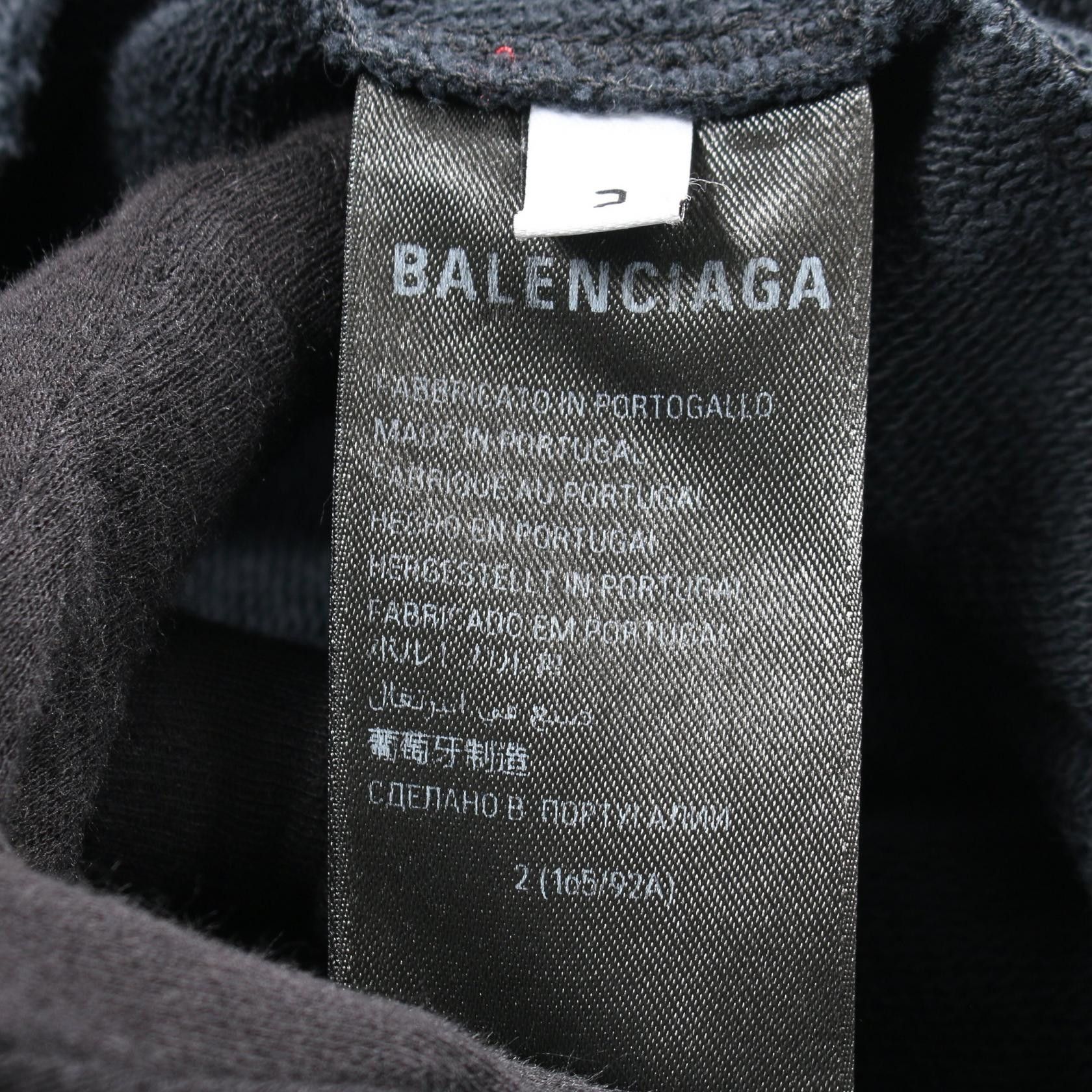 Balenciaga Balenciaga Balenciaga TAPE TYPE RIPPED POCKET HOODIE Cotton Hoodie Textile Sweatshirts & Hoodies 744190 DUTY FREE for USA Size ONE SIZE - 4 Thumbnail